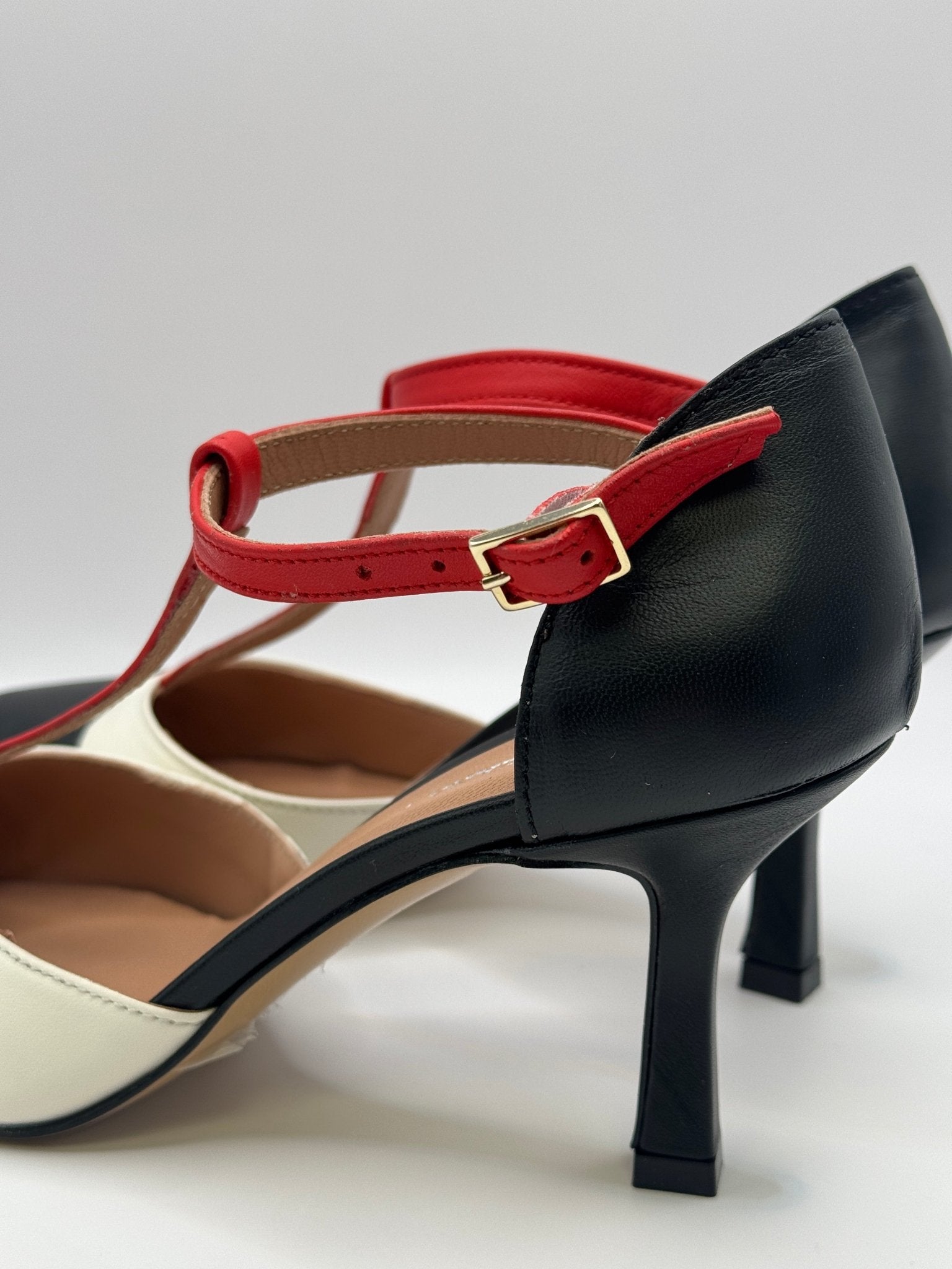 Décolleté in pelle multicolore Via Mondana - GiuGiò | Shop online
