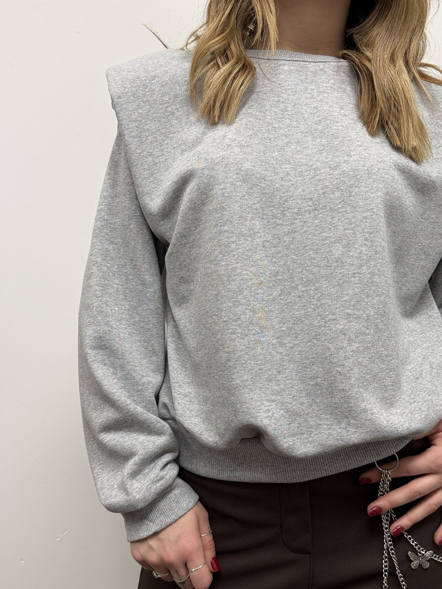 Felpa con spallina imbottita Dixie - GiuGiò | Shop online