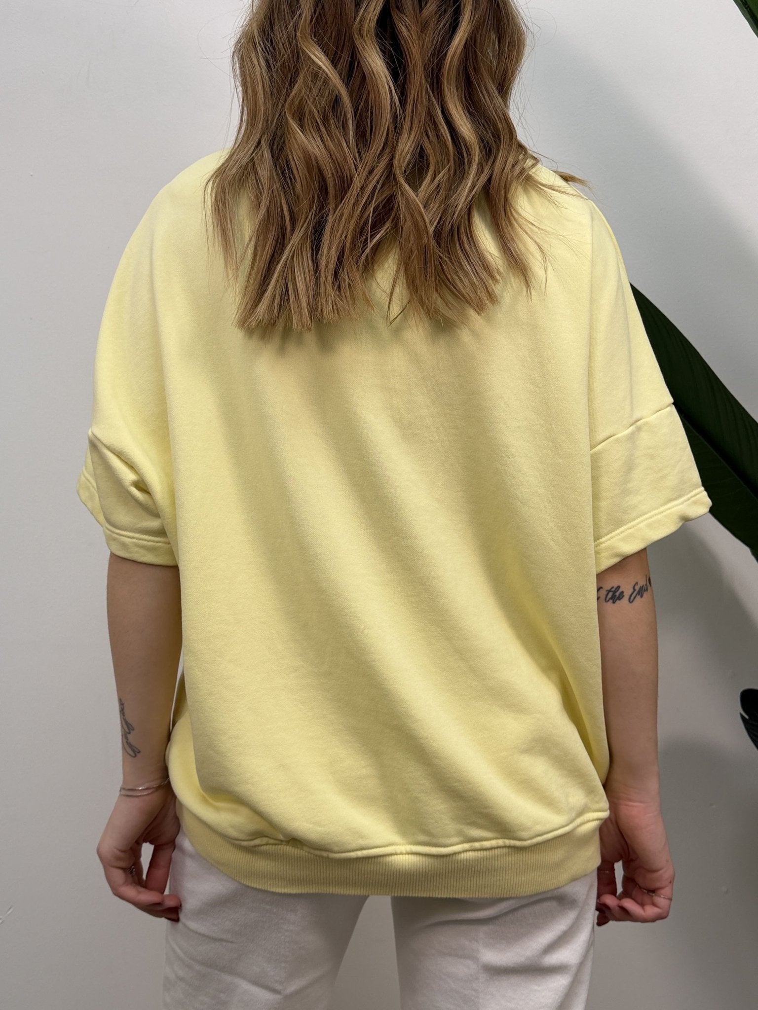 Felpa over con spalline Susy Mix - GiuGiò | Shop online