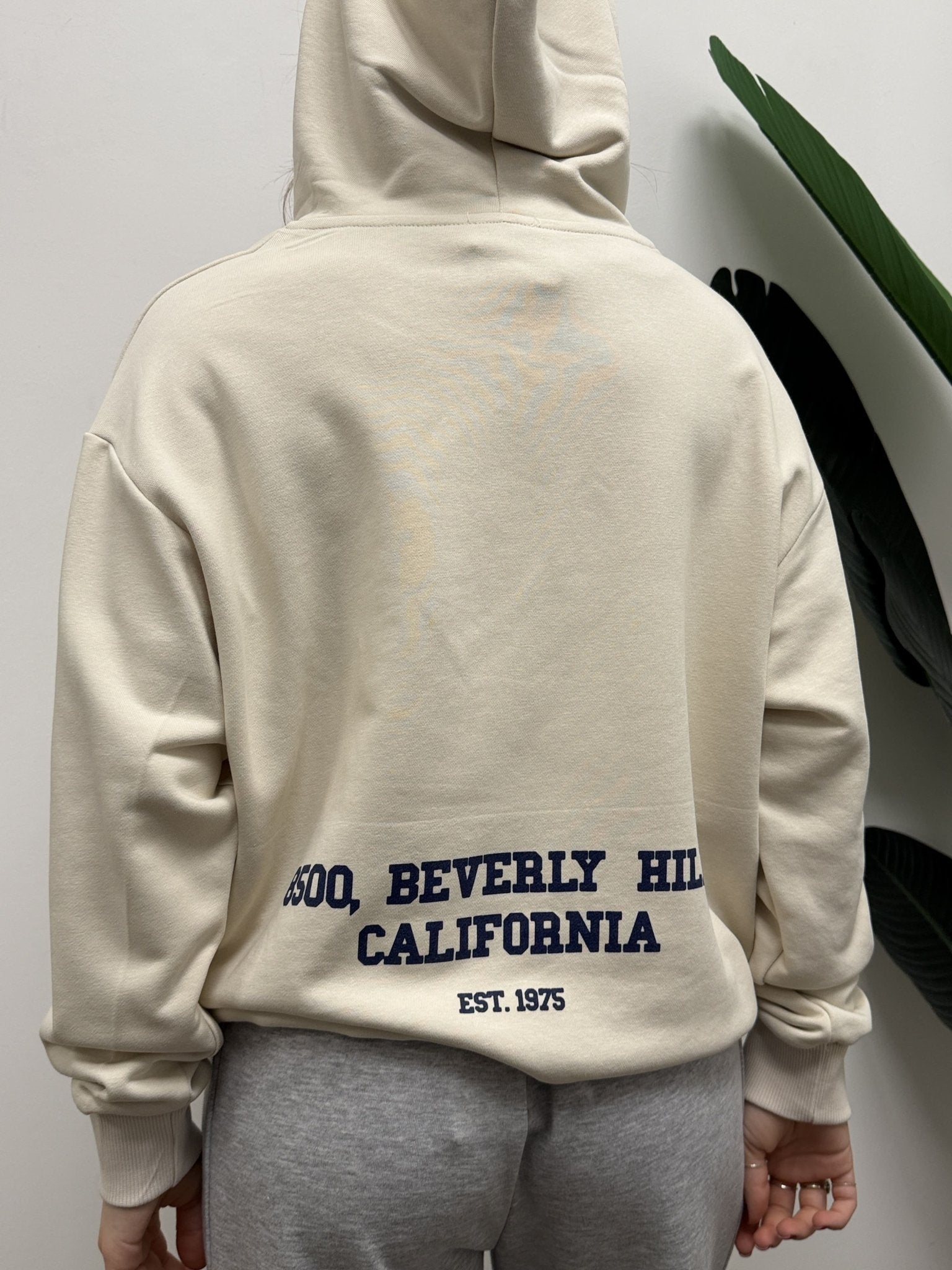 Felpa over "Los Angeles" con cappuccio Susy Mix - GiuGiò | Shop online