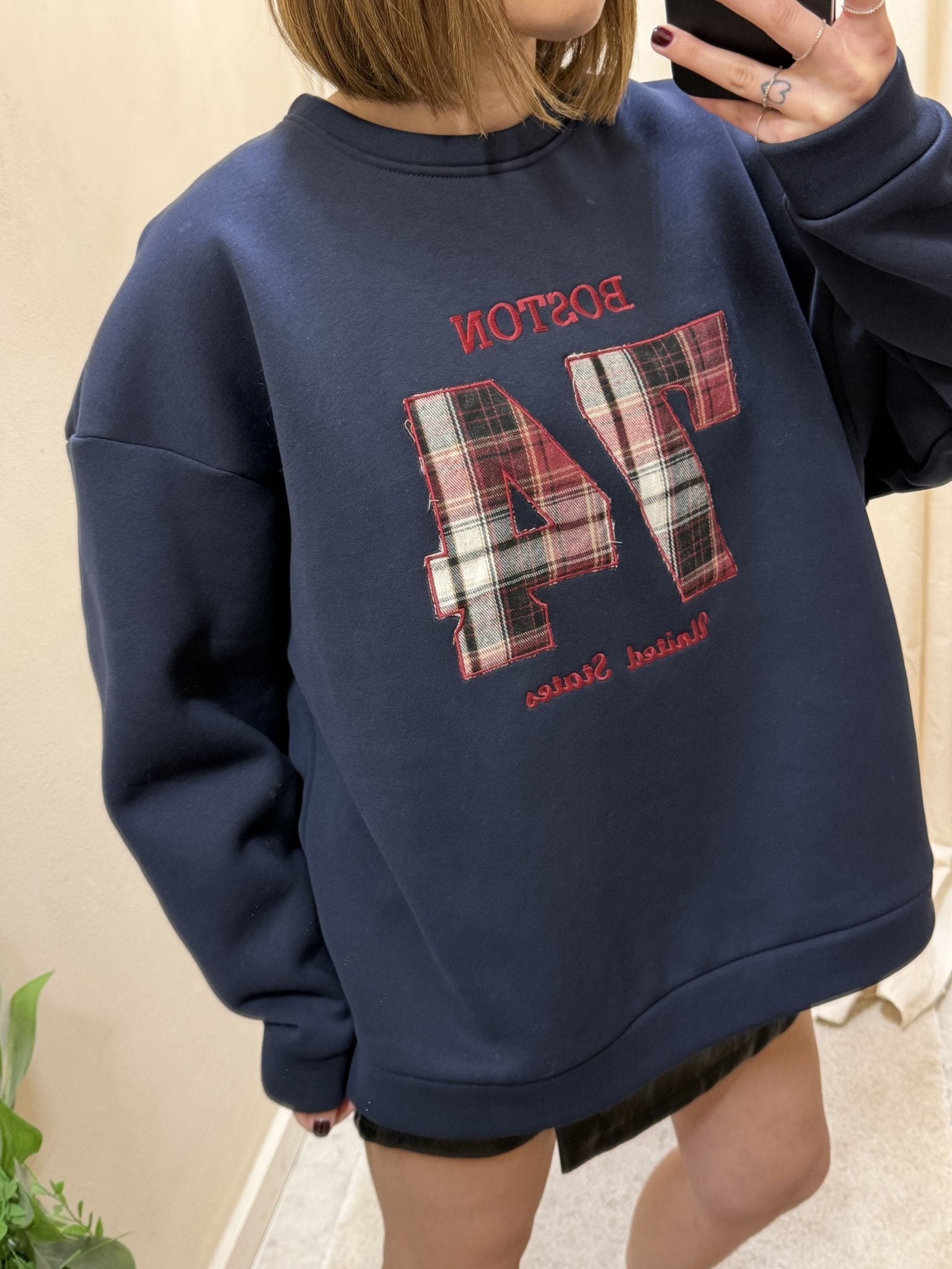 Felpone Boston 74 MyD - GiuGiò | Shop online