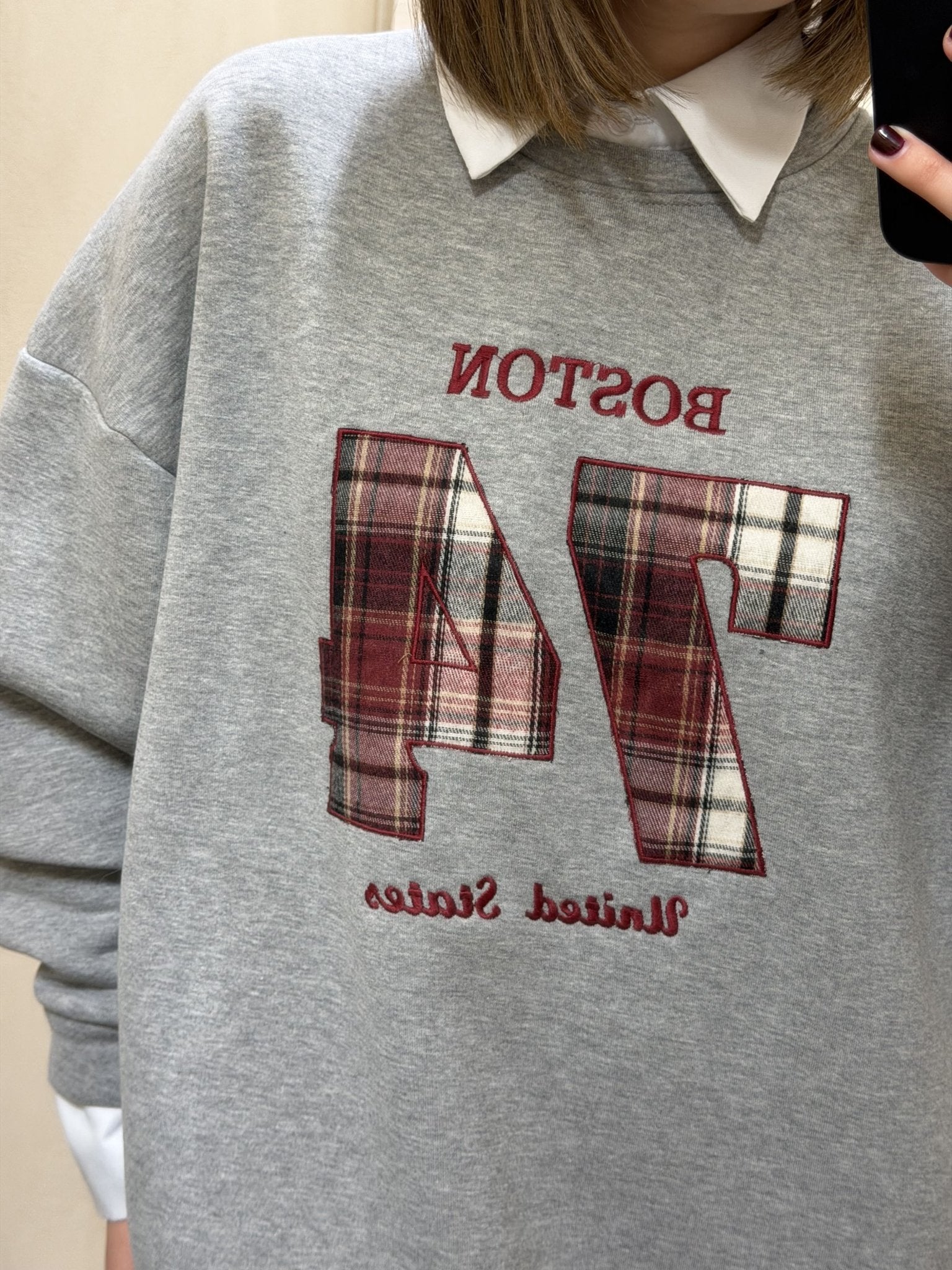 Felpone Boston 74 MyD - GiuGiò | Shop online