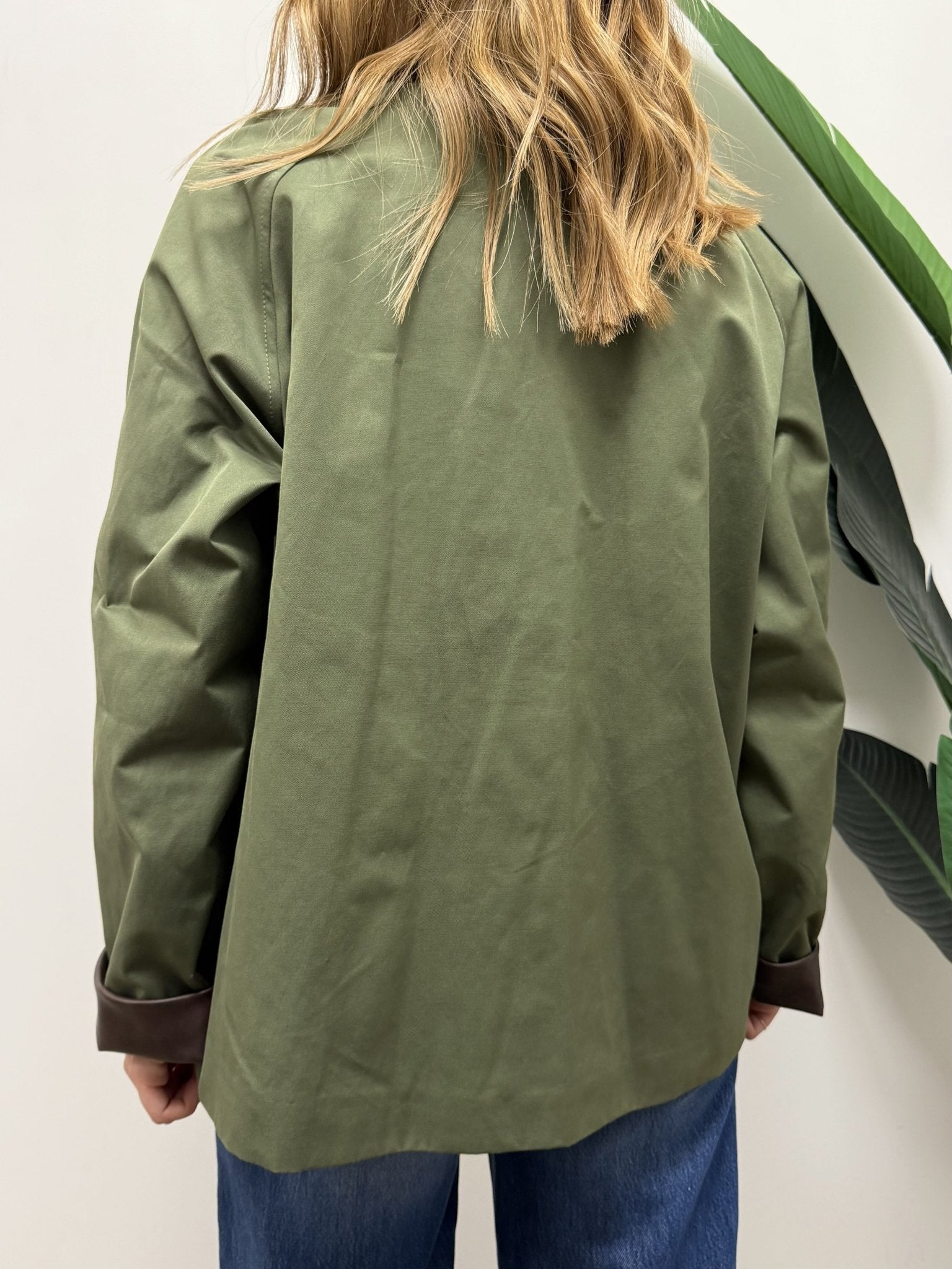 Field jacket colletto ecopelle VICOLO - GiuGiò | Shop online