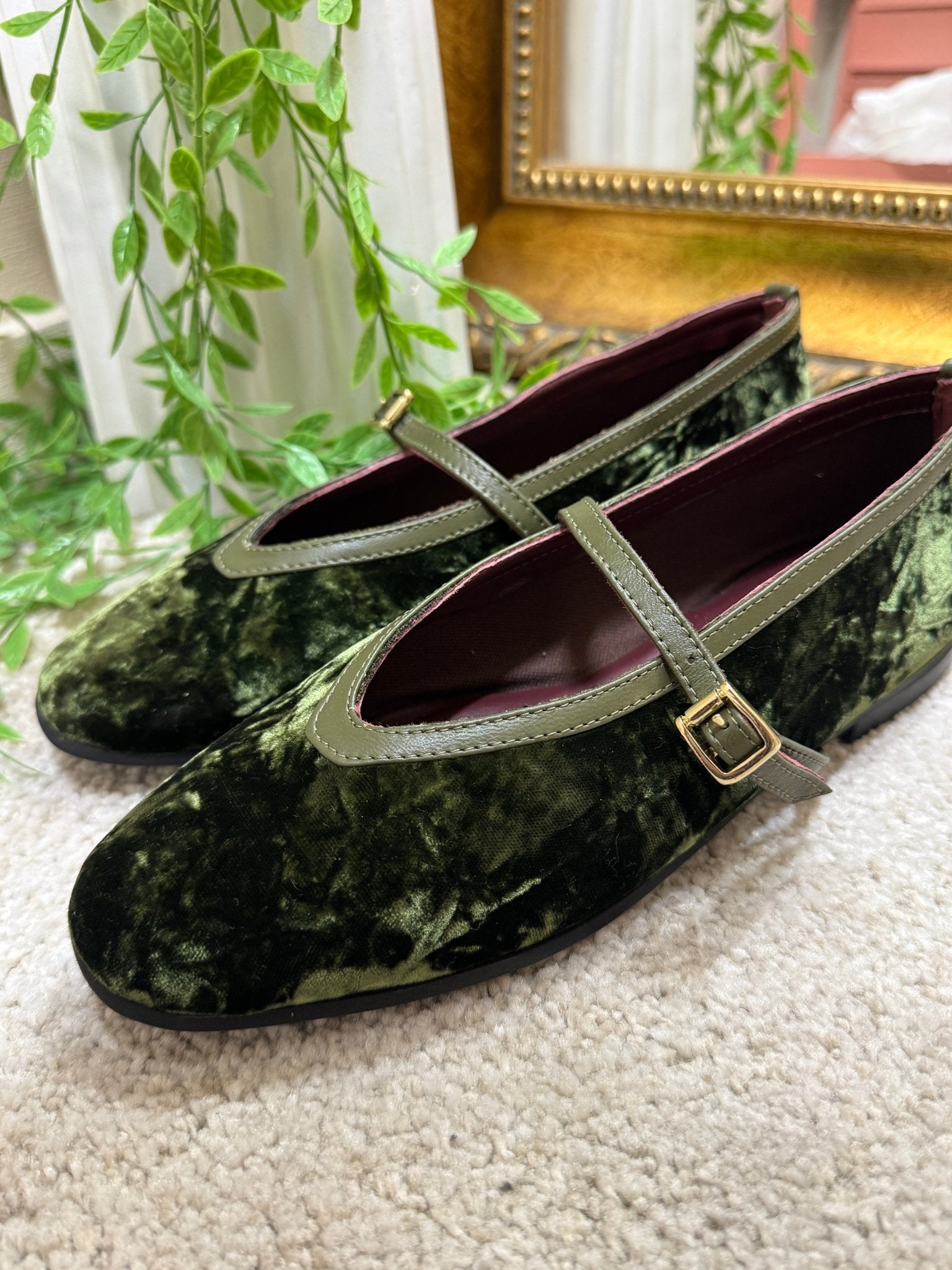 Friulana in ciniglia di velluto con cinturino Versilia - GiuGiò | Shop online