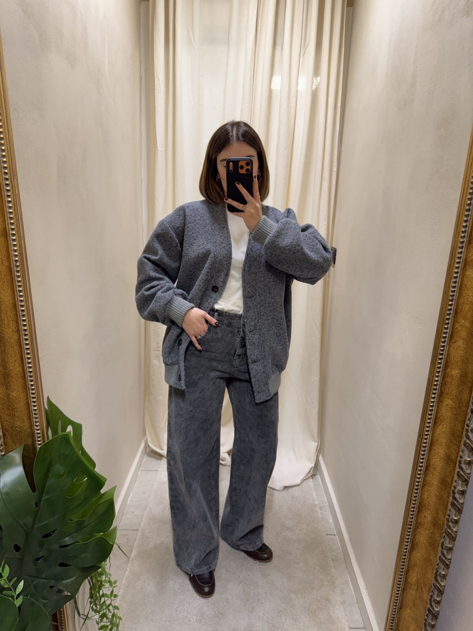 Giacca bomber bouclè con bottoni Tensione In - GiuGiò | Shop online