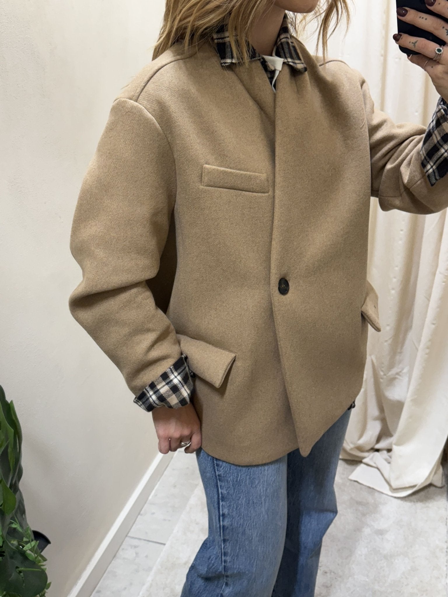 Giacca bomber in panno Dixie - GiuGiò | Shop online