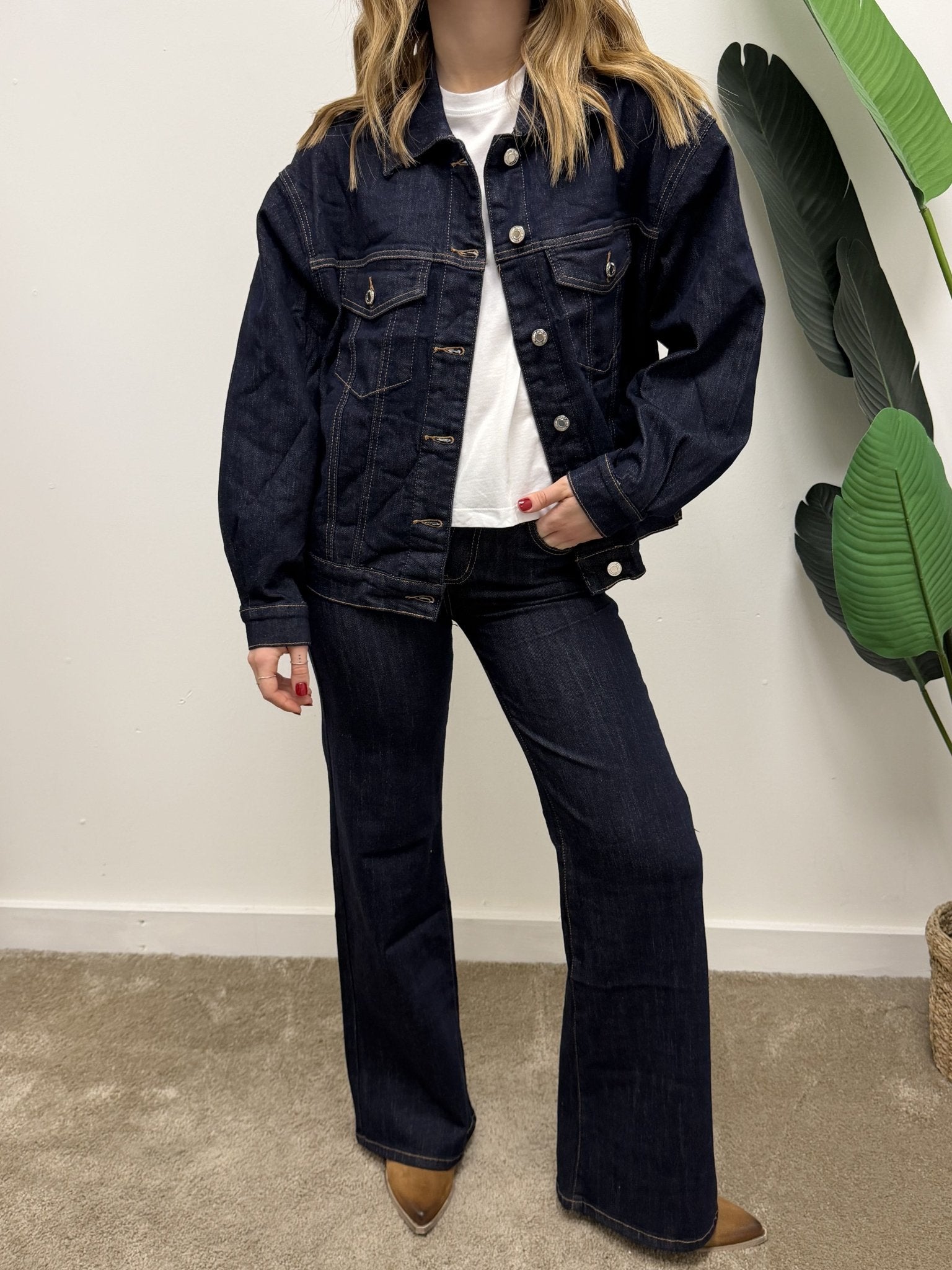 Giacca in denim blu MyD - GiuGiò | Shop online