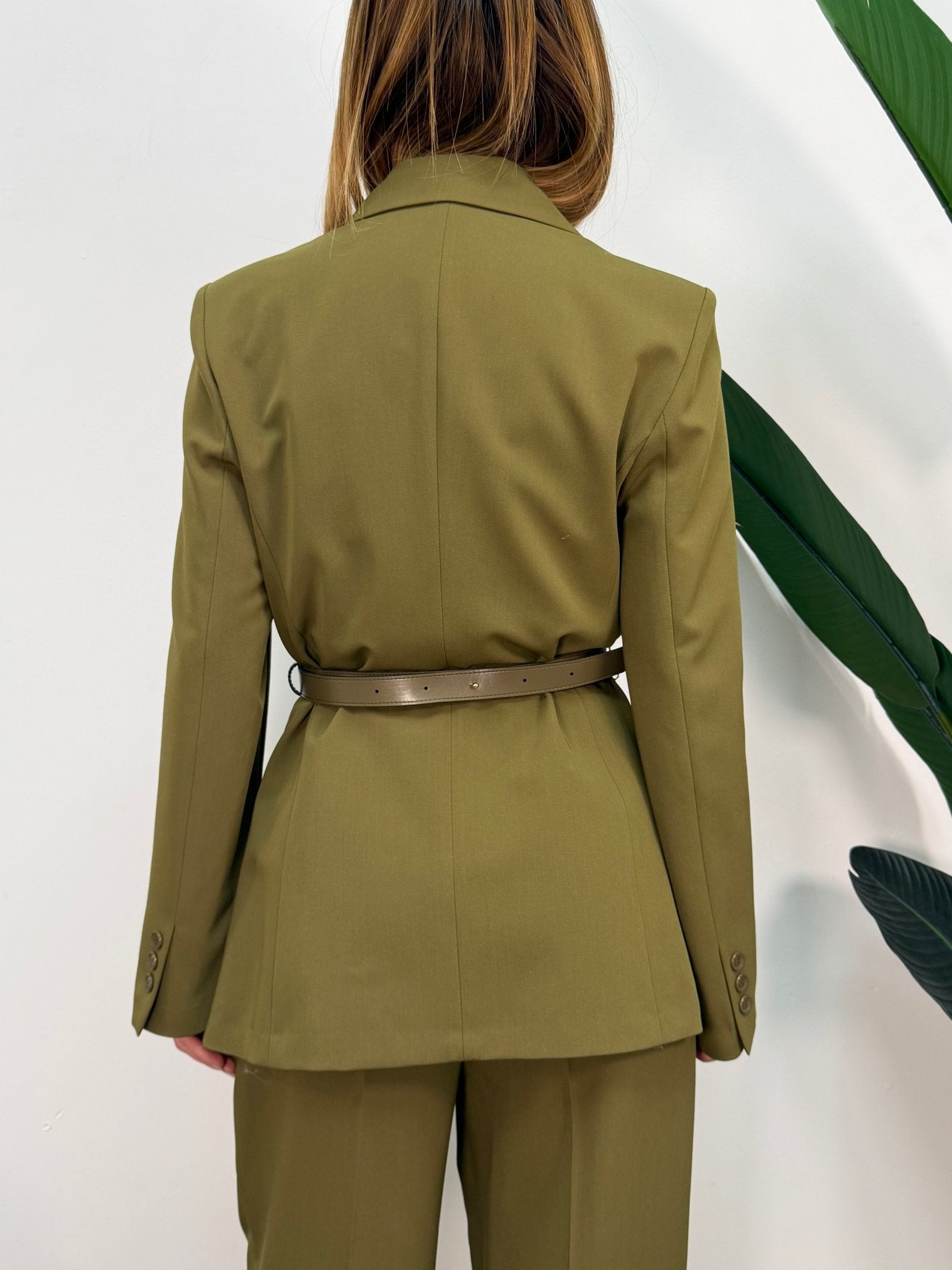 Giacca monopetto con cintura Imperial - GiuGiò | Shop online