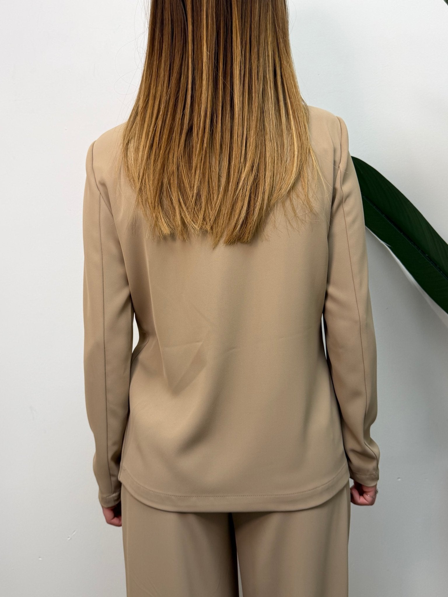 Giacca monopetto in cady taglio dritto Please - GiuGiò | Shop online
