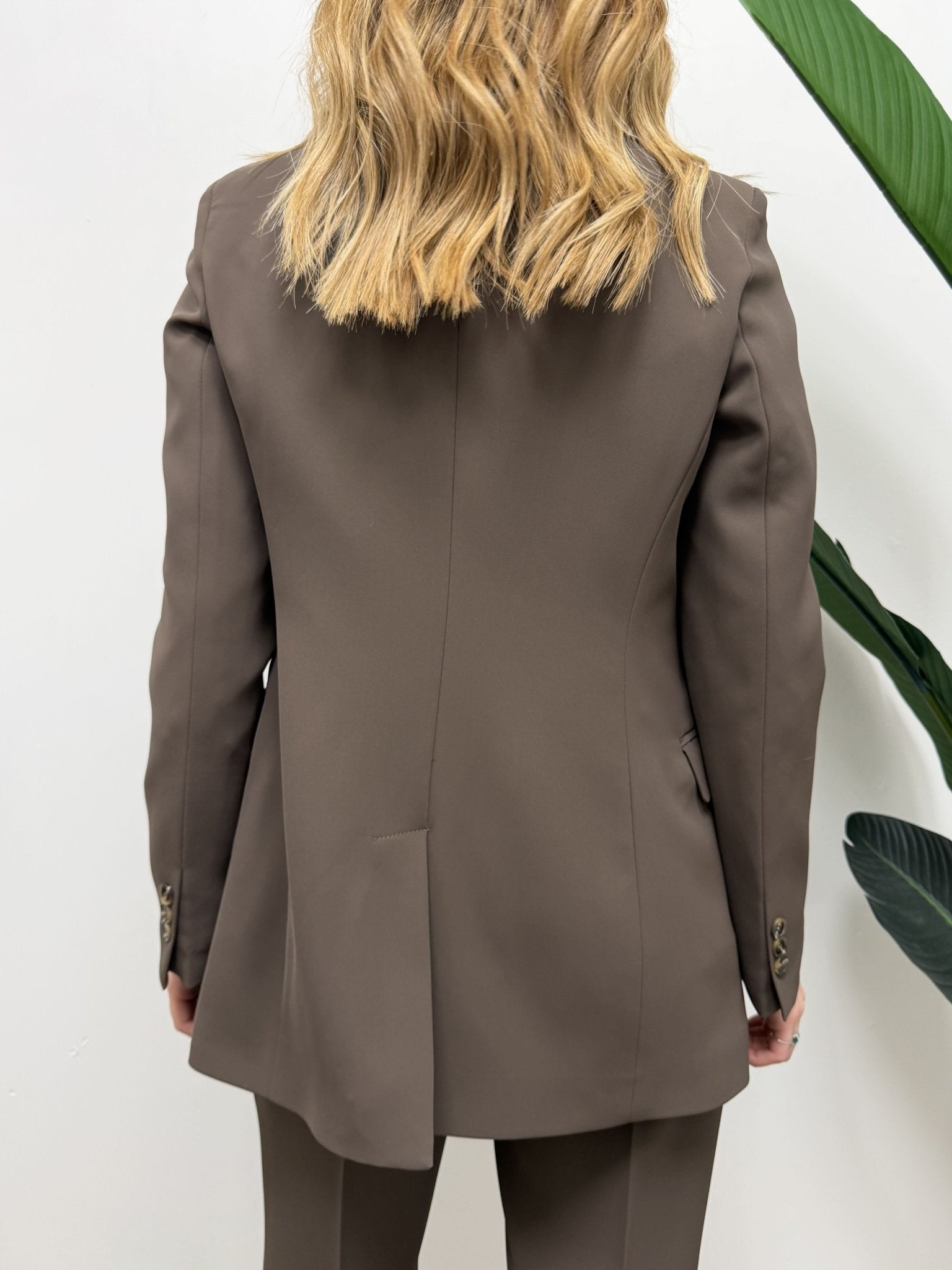 Giacca monopetto tessuto fluido MyD - GiuGiò | Shop online