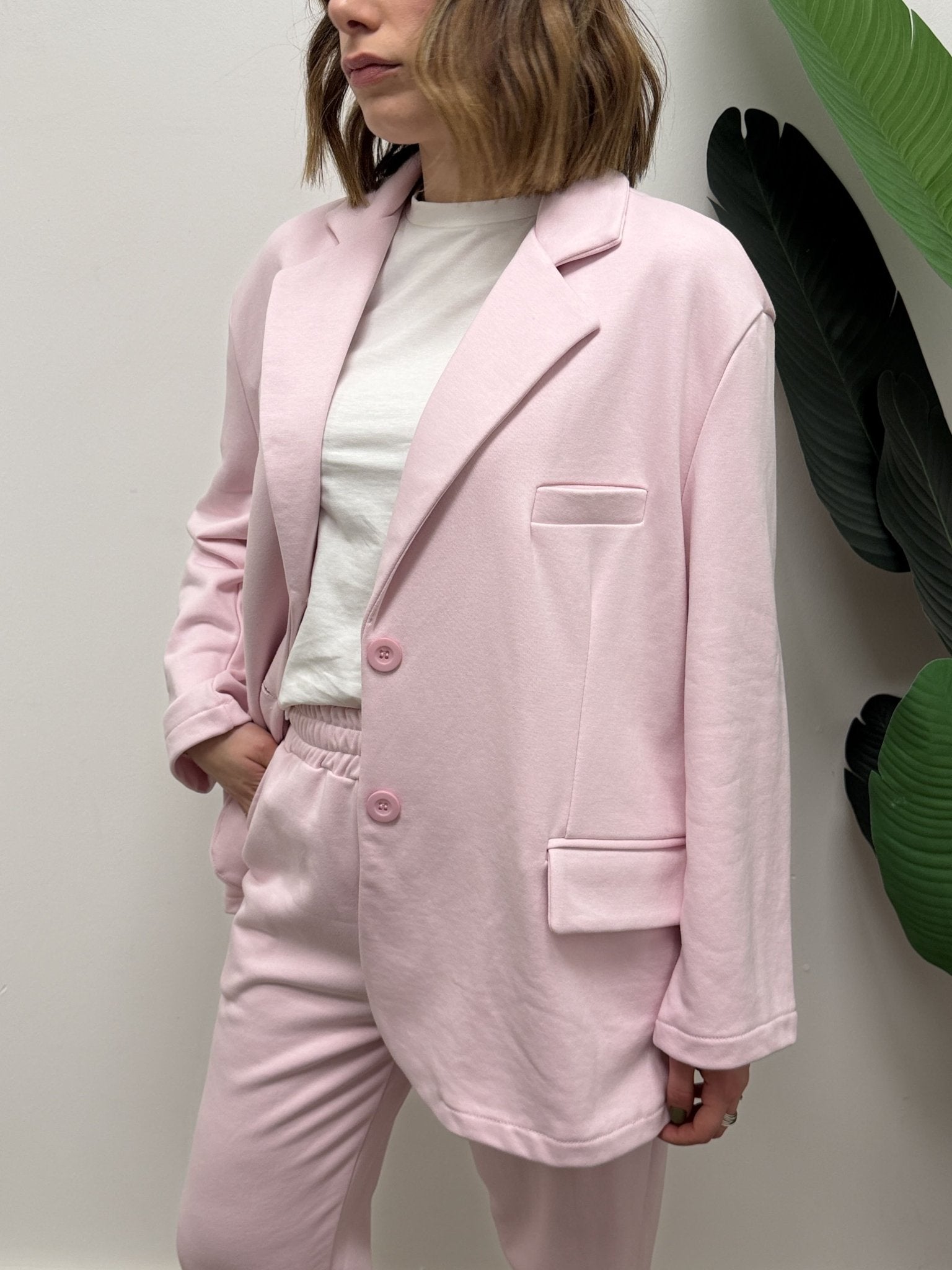 Giacca over in felpa garzata MyD - GiuGiò | Shop online