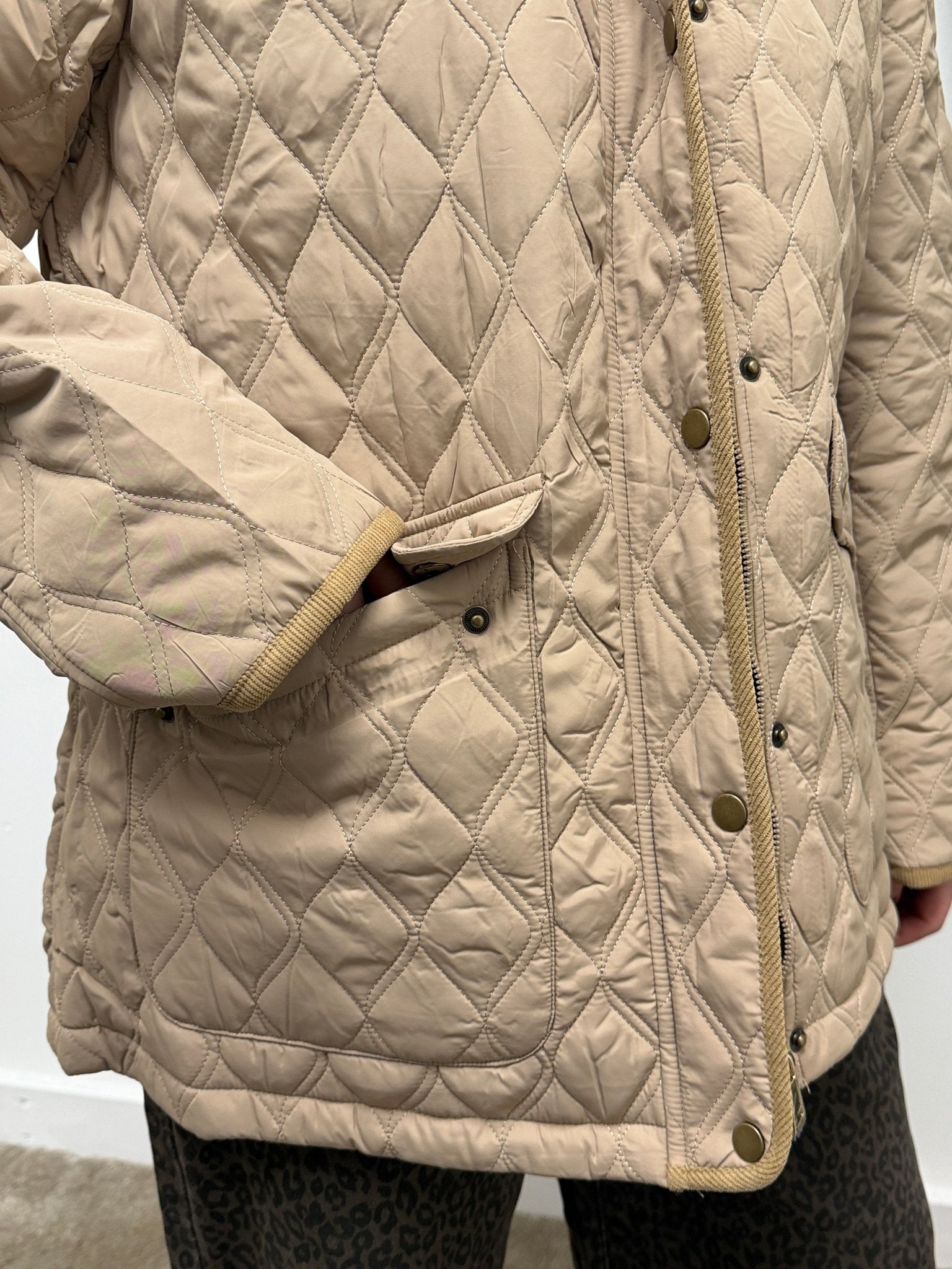 Giacca over trapuntata colletto in velluto MyD - GiuGiò | Shop online