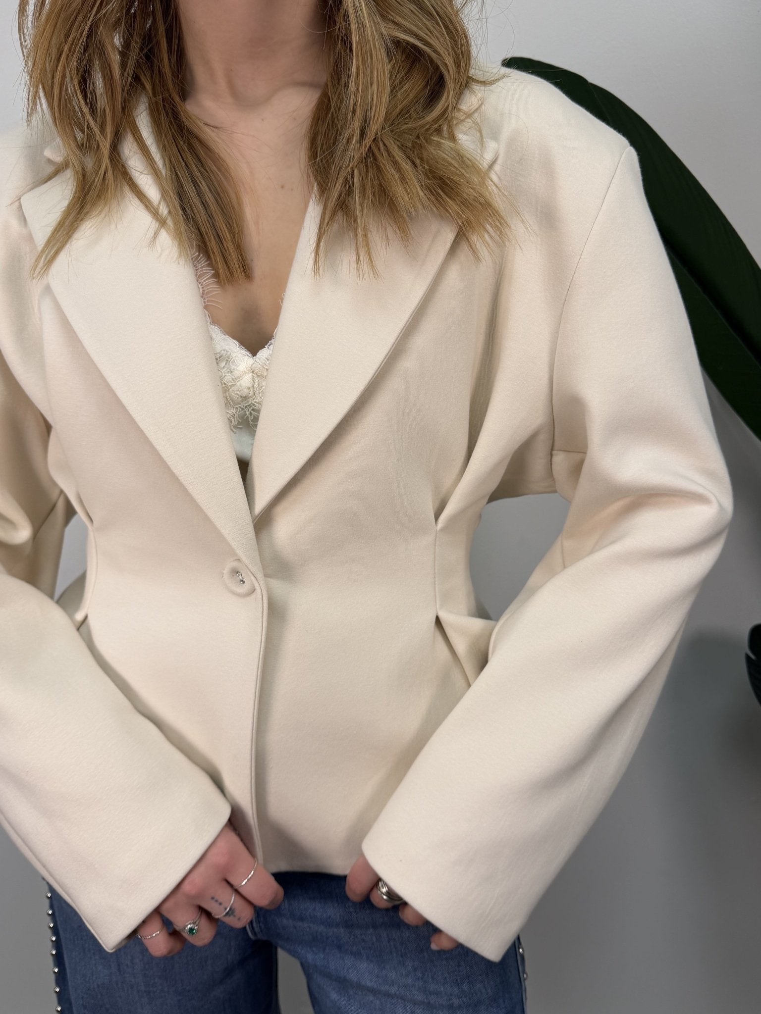 Giacca punto Milano strizzata in vita HaveOne - GiuGiò | Shop online