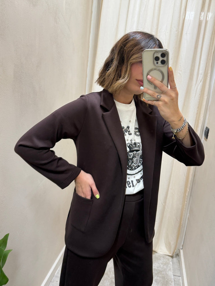 Giacca sciallata in punto Milano Myd - GiuGiò | Shop online