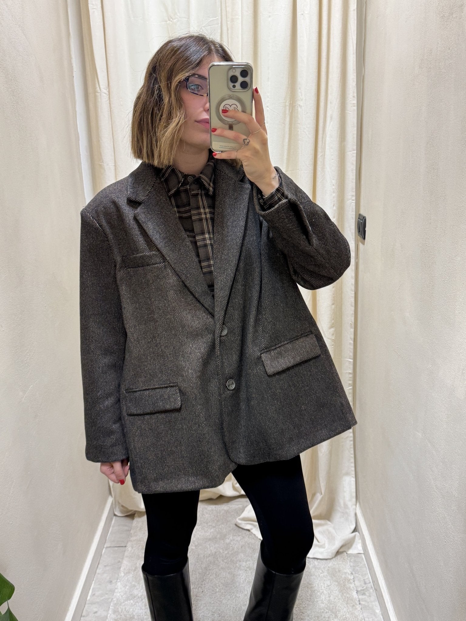 Giacca super over spigata Please - GiuGiò | Shop online