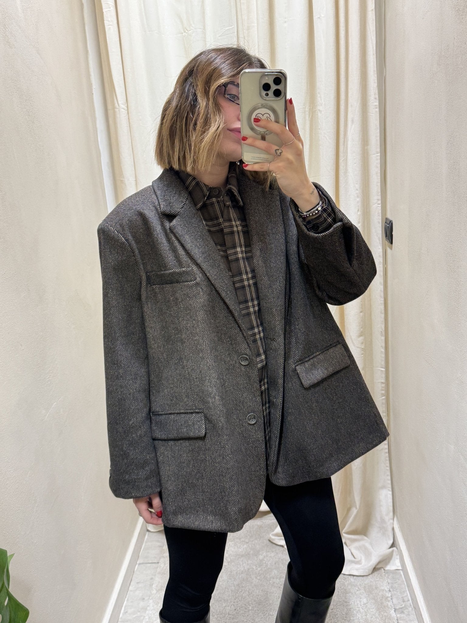 Giacca super over spigata Please - GiuGiò | Shop online