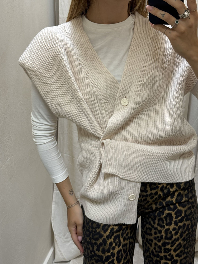 Gilet cardigan asimmetrico HaveOne - GiuGiò | Shop online