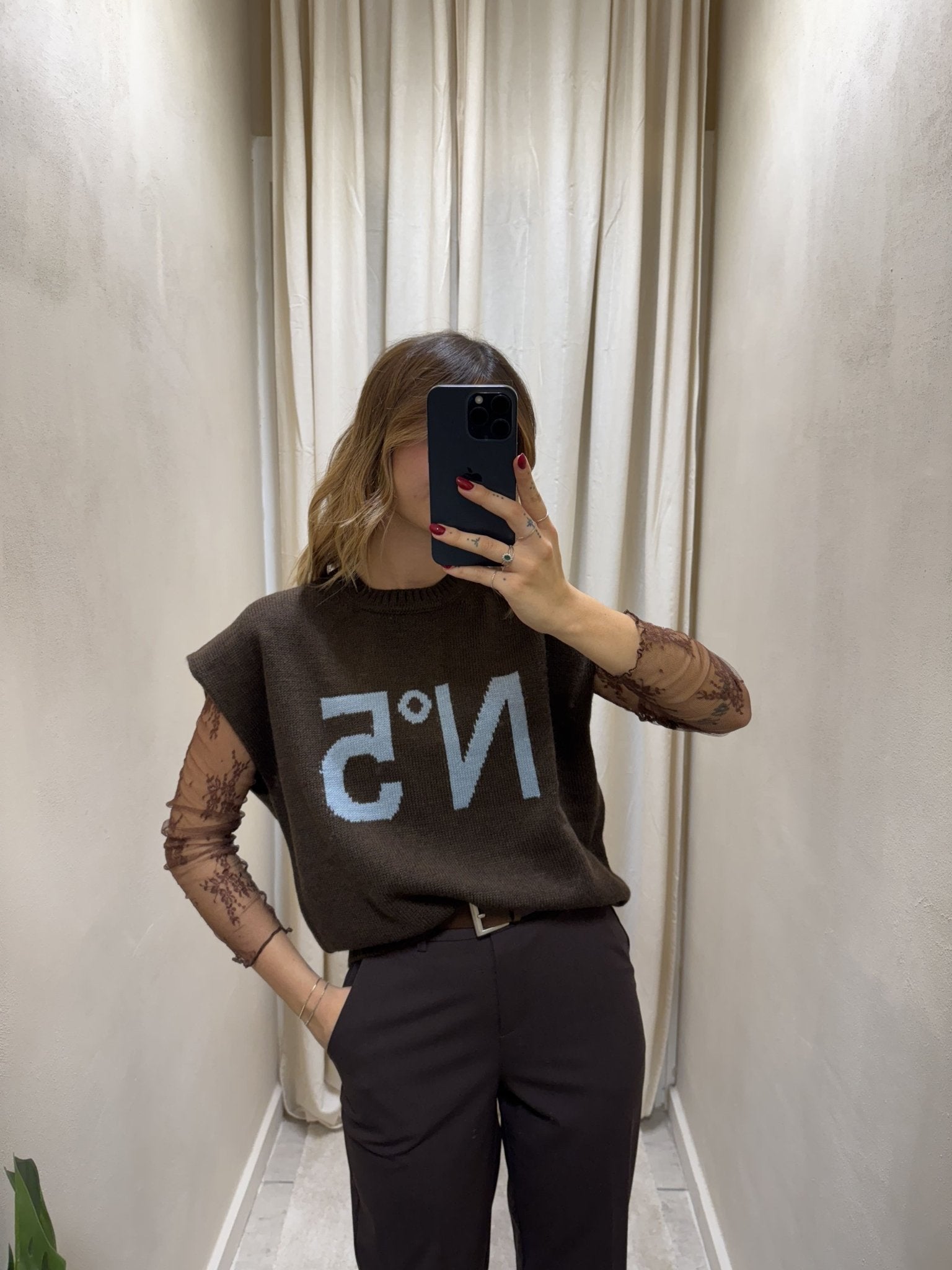 Gilet in maglia N°5 Tensione In - GiuGiò | Shop online
