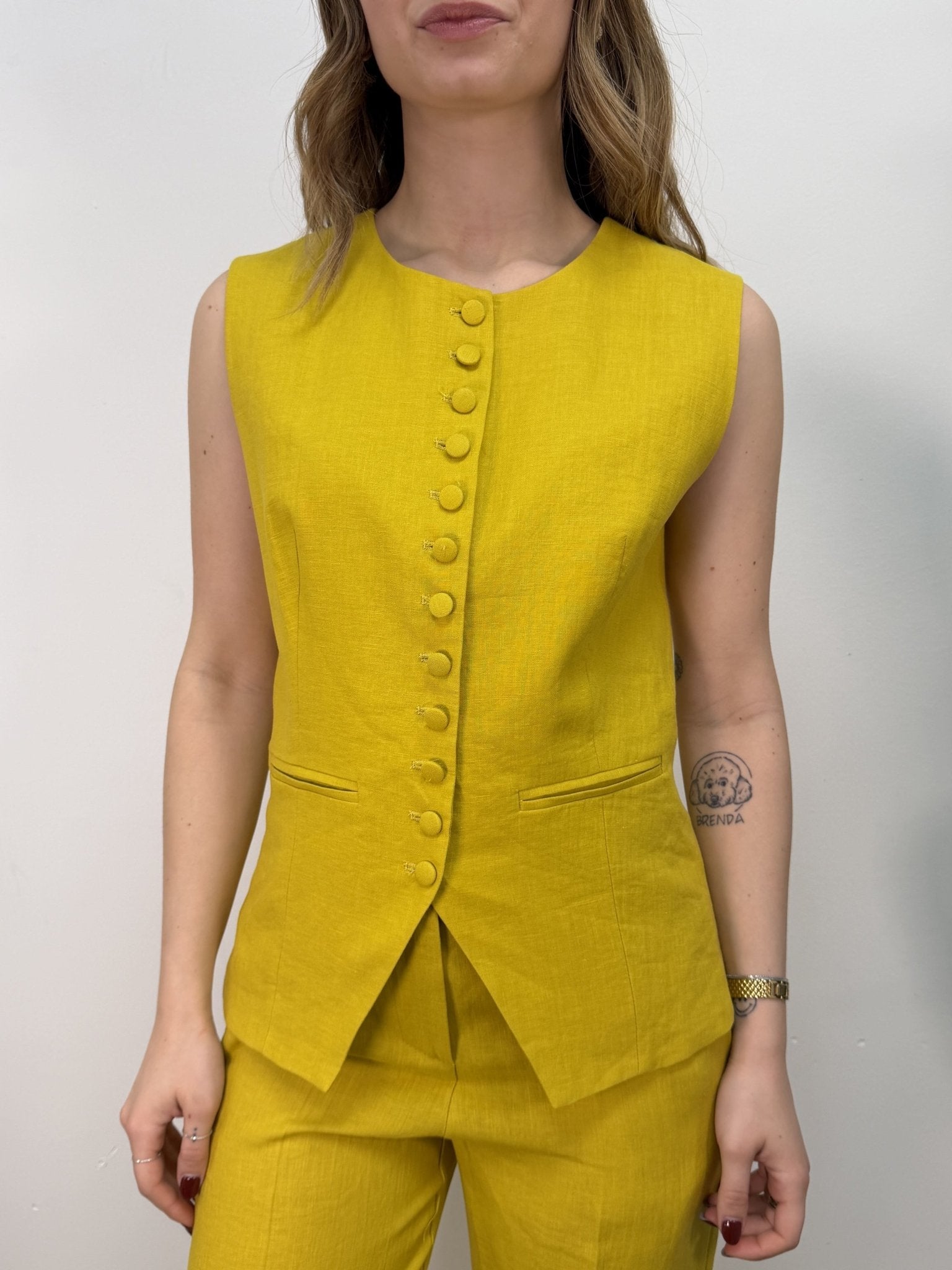 Gilet slim fit scollo giro VICOLO - GiuGiò | Shop online