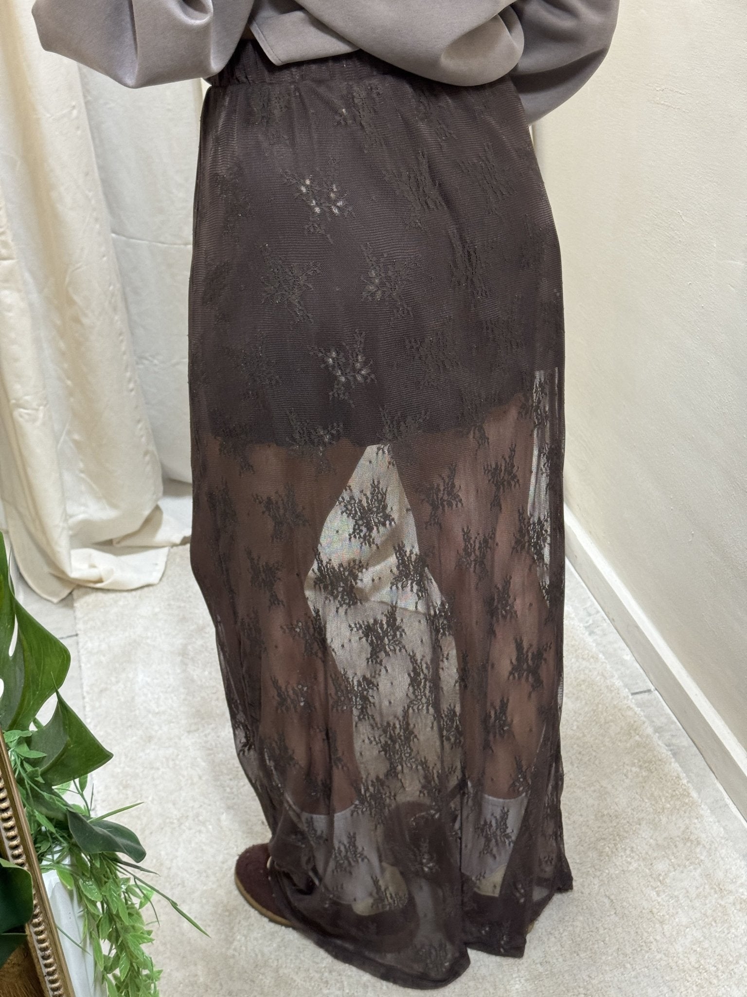 Gonna lunga in pizzo Dixie - GiuGiò | Shop online