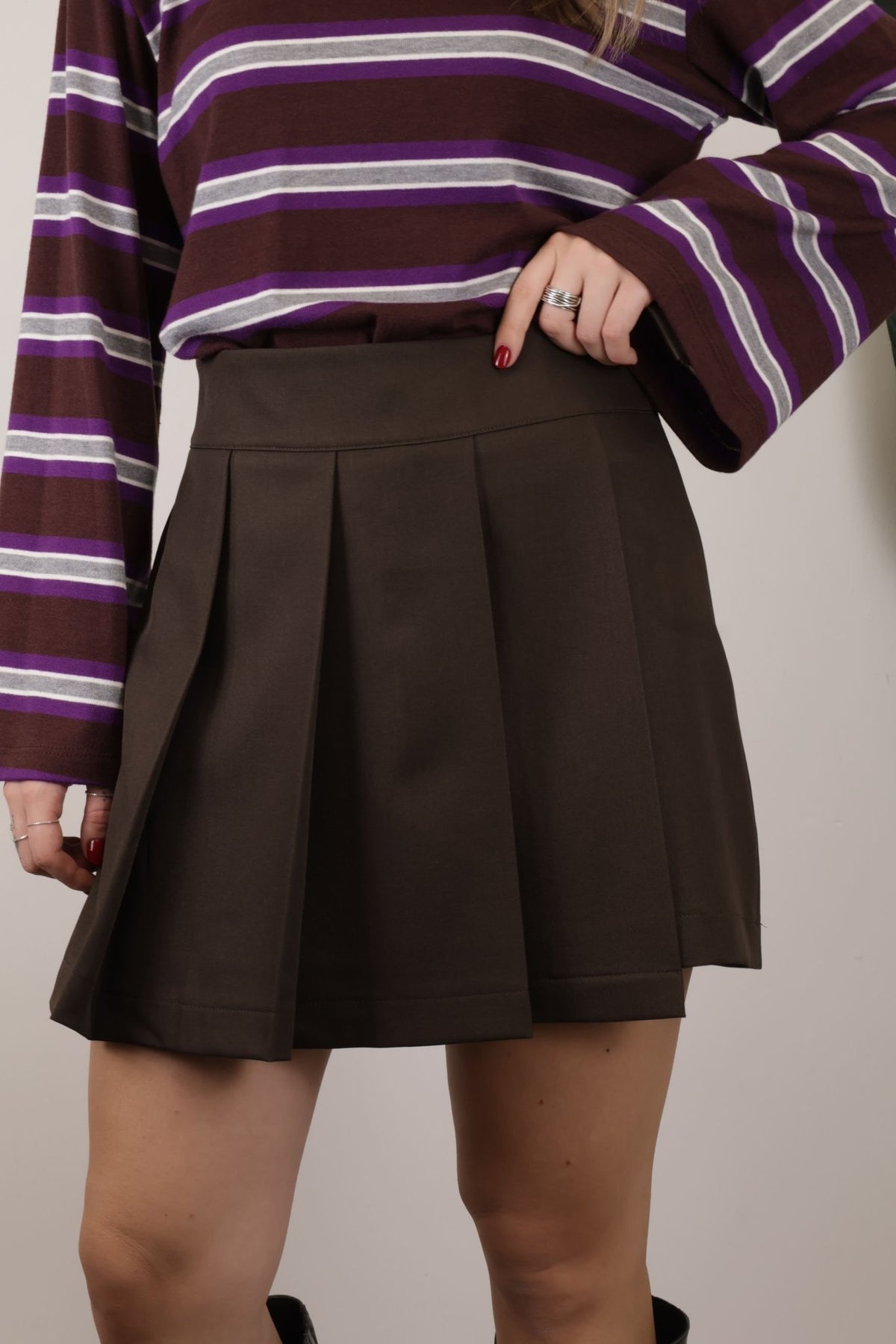 Gonna pantaloncino a pieghe HaveOne - GiuGiò | Shop online