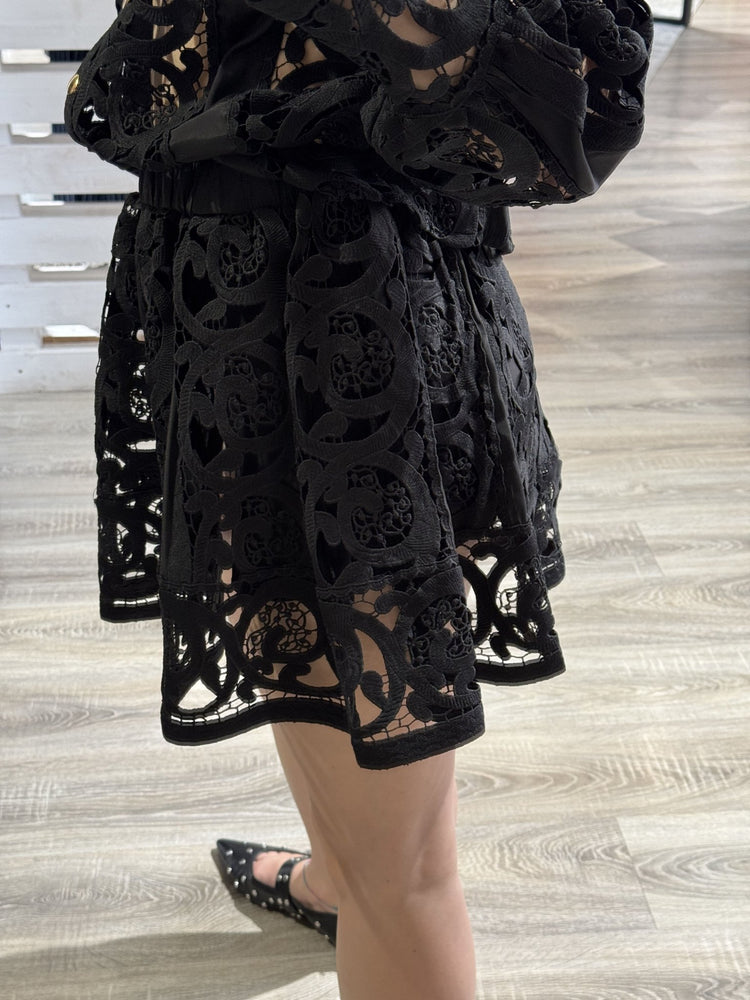 Gonna pantalone Vietri in pizzo macramè Odì Odì - GiuGiò | Shop online