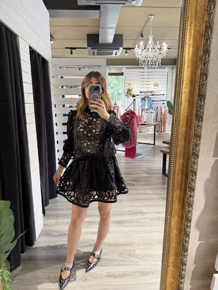 Gonna pantalone Vietri in pizzo macramè Odì Odì - GiuGiò | Shop online