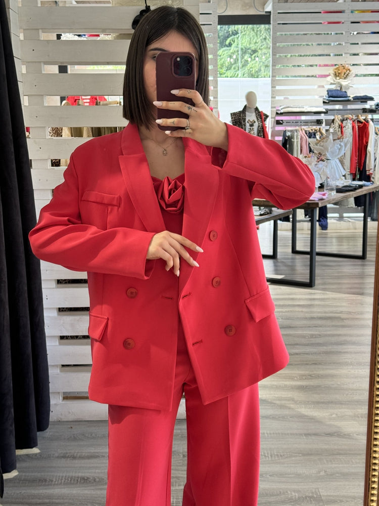 Haveone - Giacca doppiopetto over scollo lancia - Giugioshop