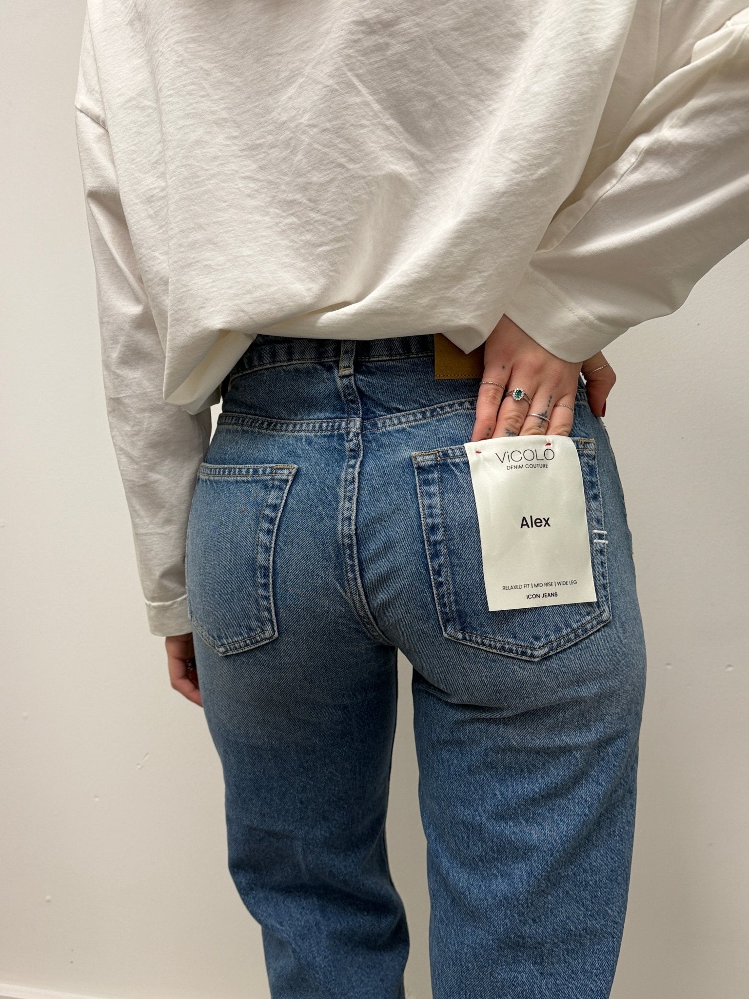 Jeans Alex wide leg VICOLO - GiuGiò | Shop online