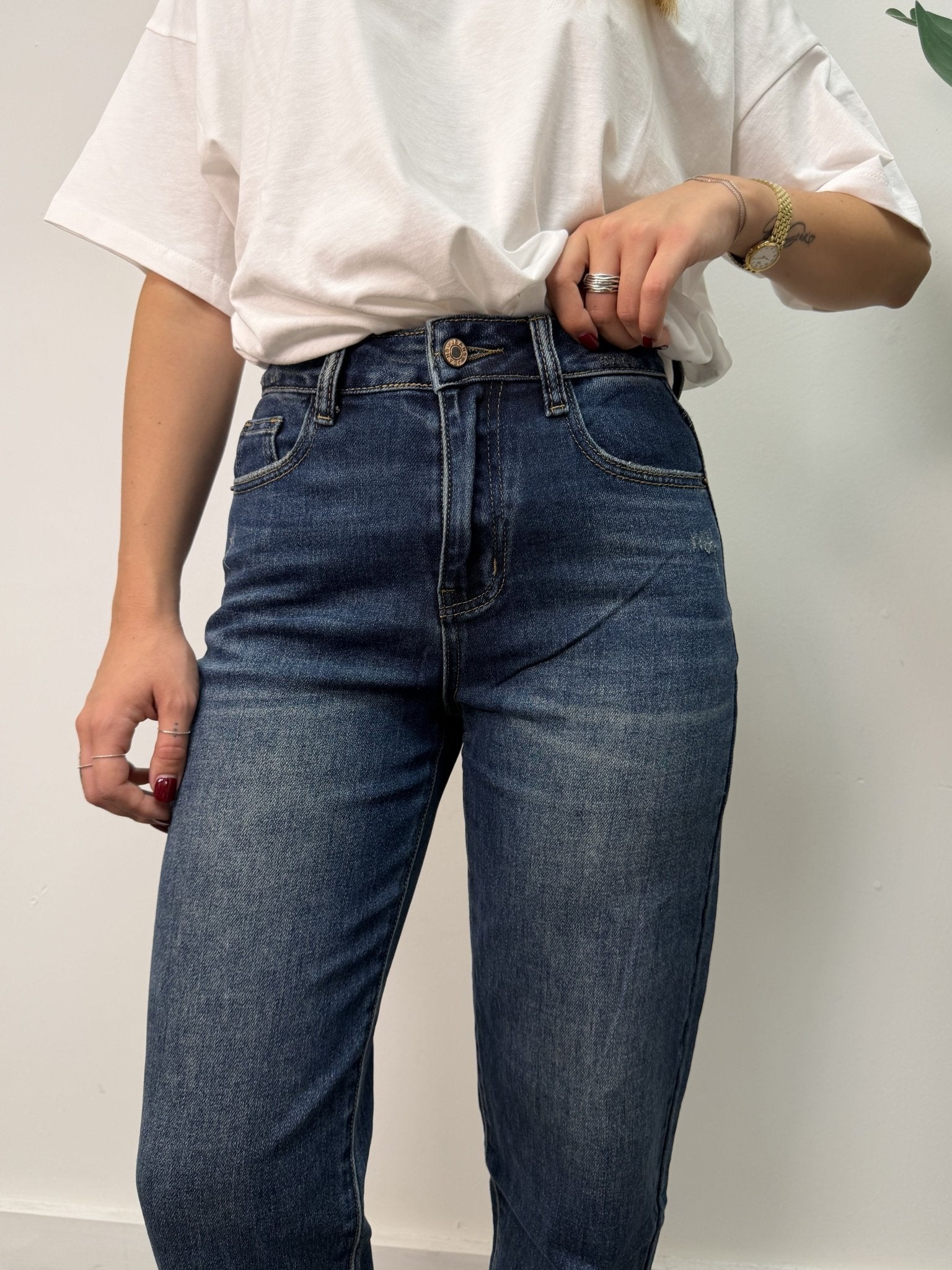 Jeans balloon Serena MyD - GiuGiò | Shop online