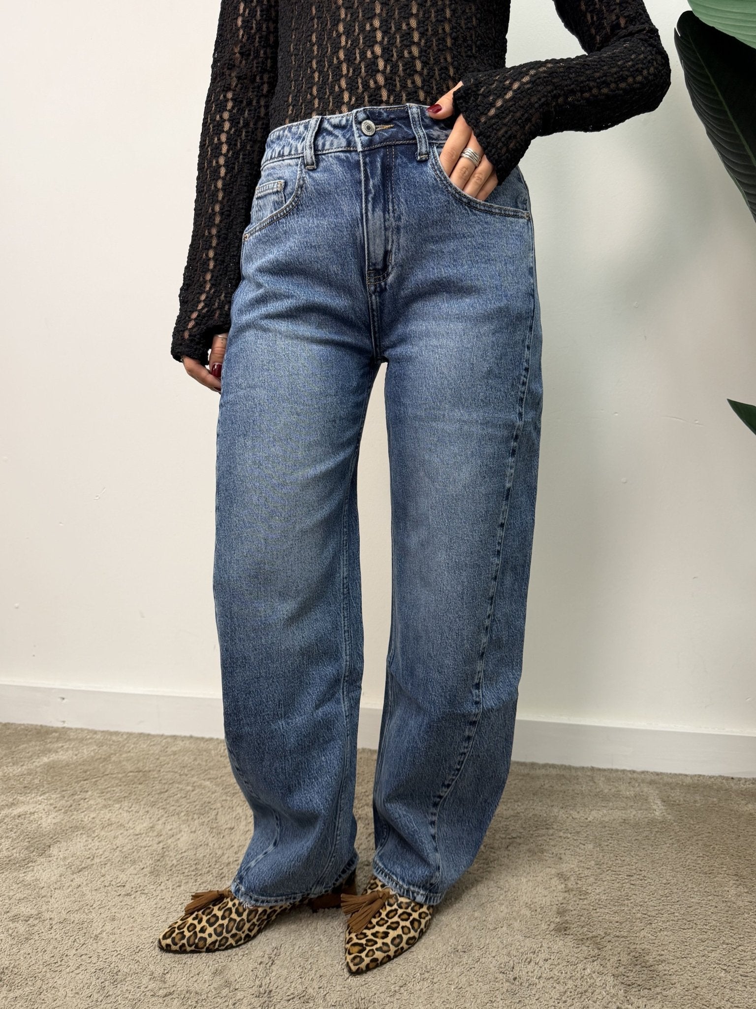Jeans barrel cuciture MyD - GiuGiò | Shop online