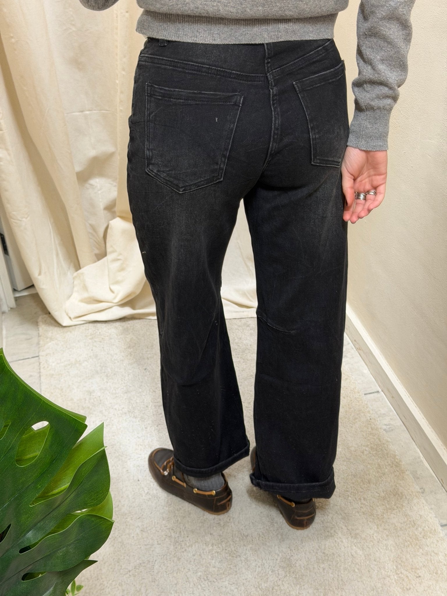 Jeans barrel nero MyD - GiuGiò | Shop online