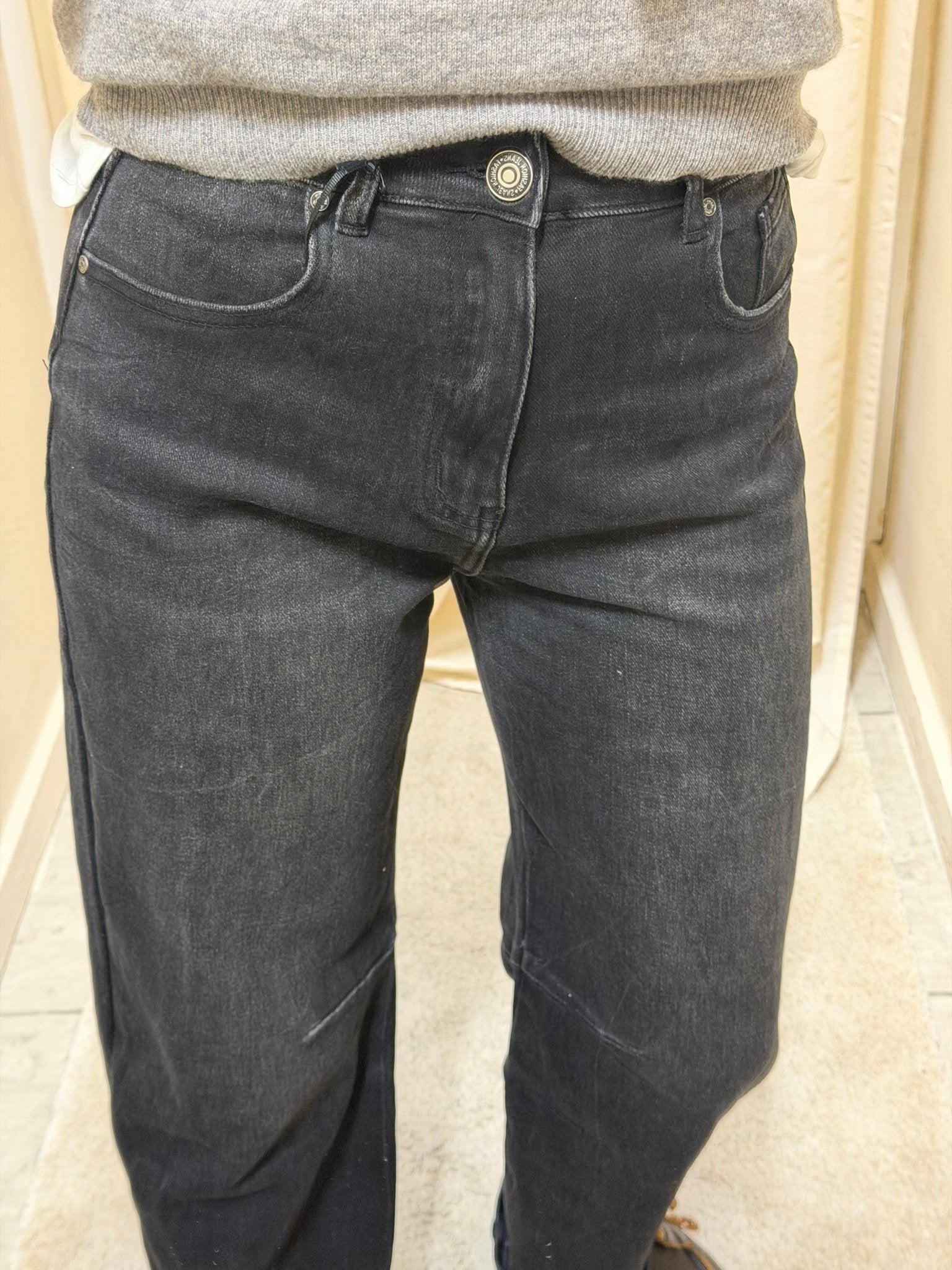 Jeans barrel nero MyD - GiuGiò | Shop online