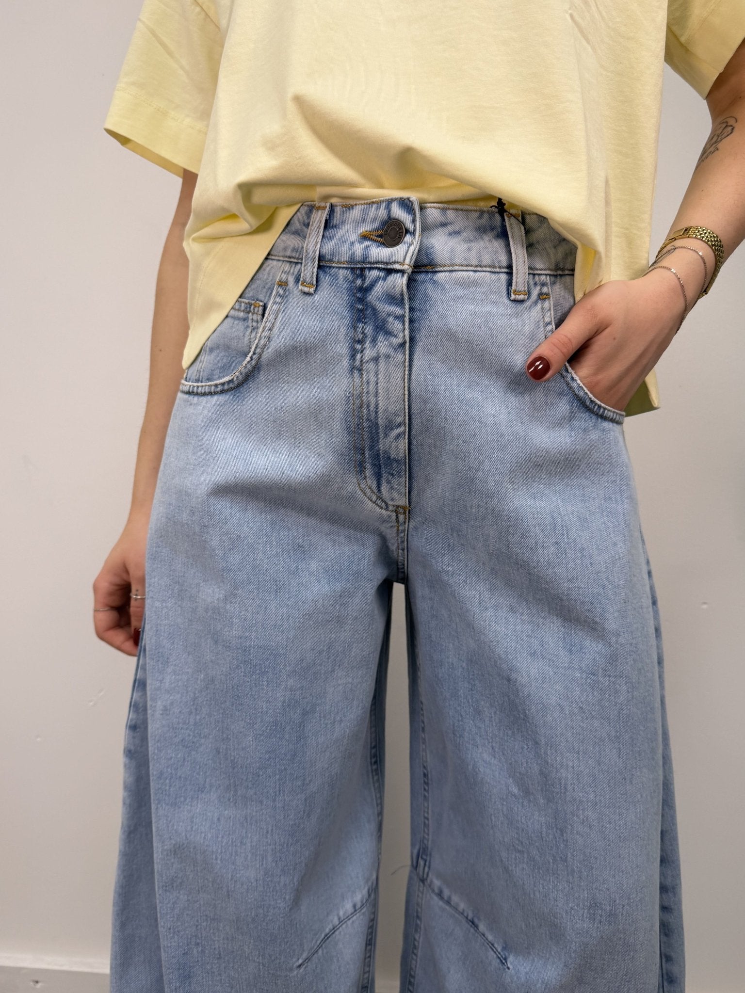Jeans chiaro mod. Louvre Tensione In - GiuGiò | Shop online