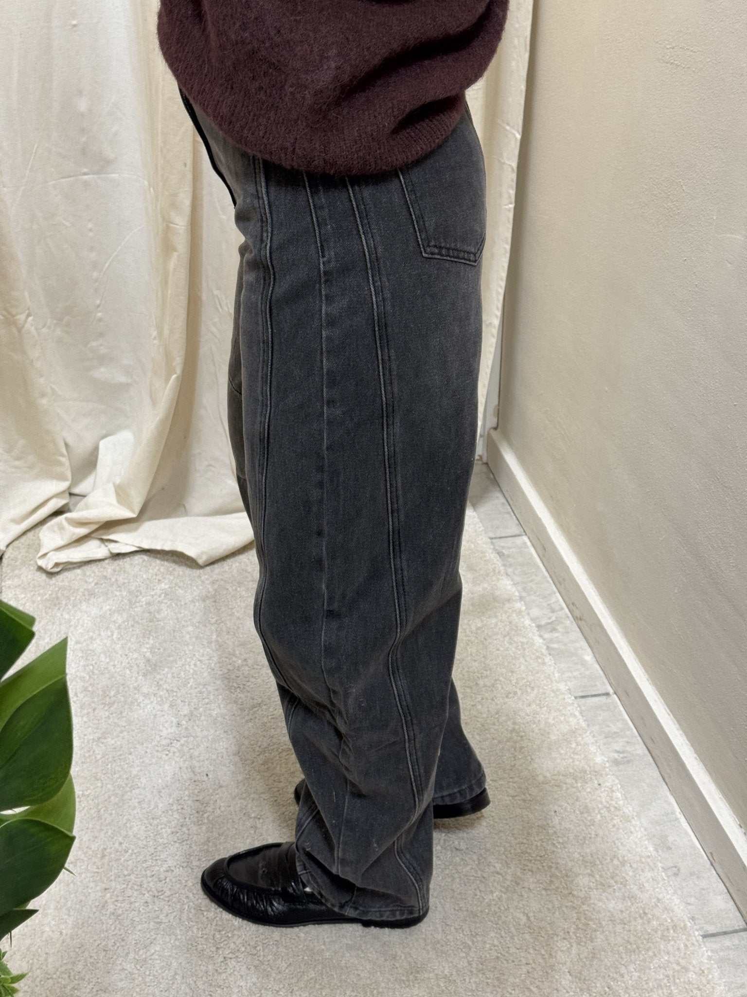 Jeans grey modello banana loose Susy Mix - GiuGiò | Shop online