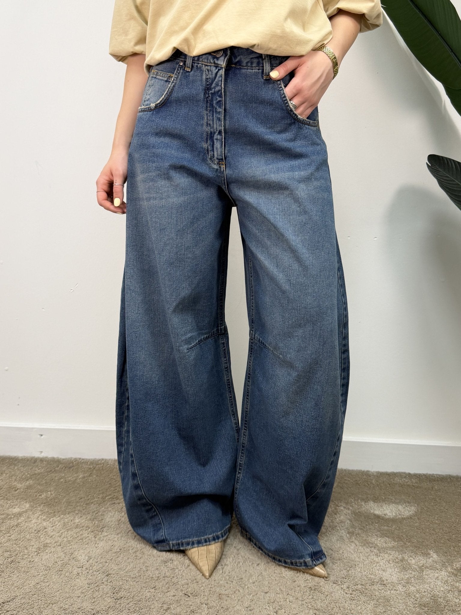 Jeans Louvre denim medio Tensione In - GiuGiò | Shop online