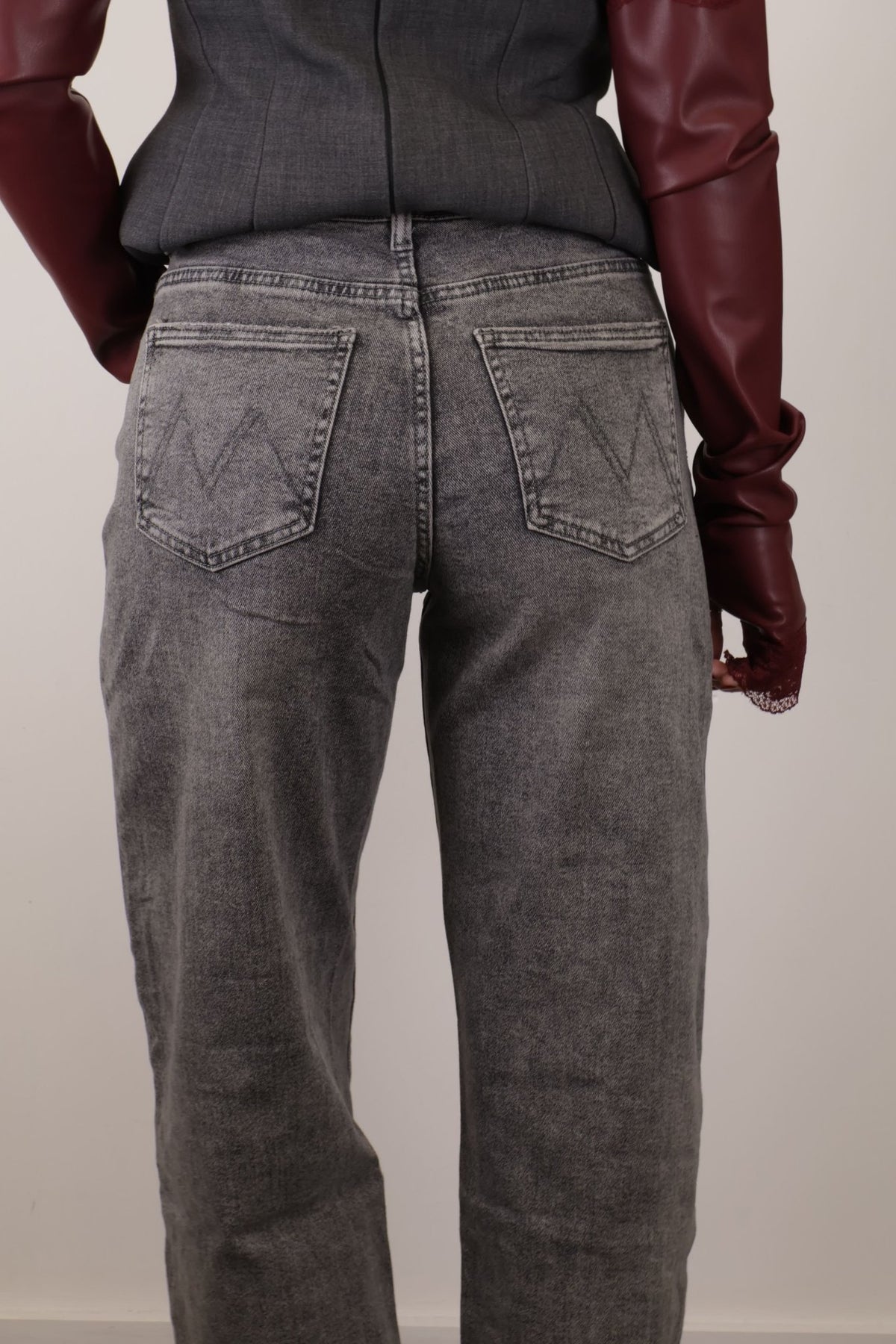Jeans mom fit grigio MyD - GiuGiò | Shop online