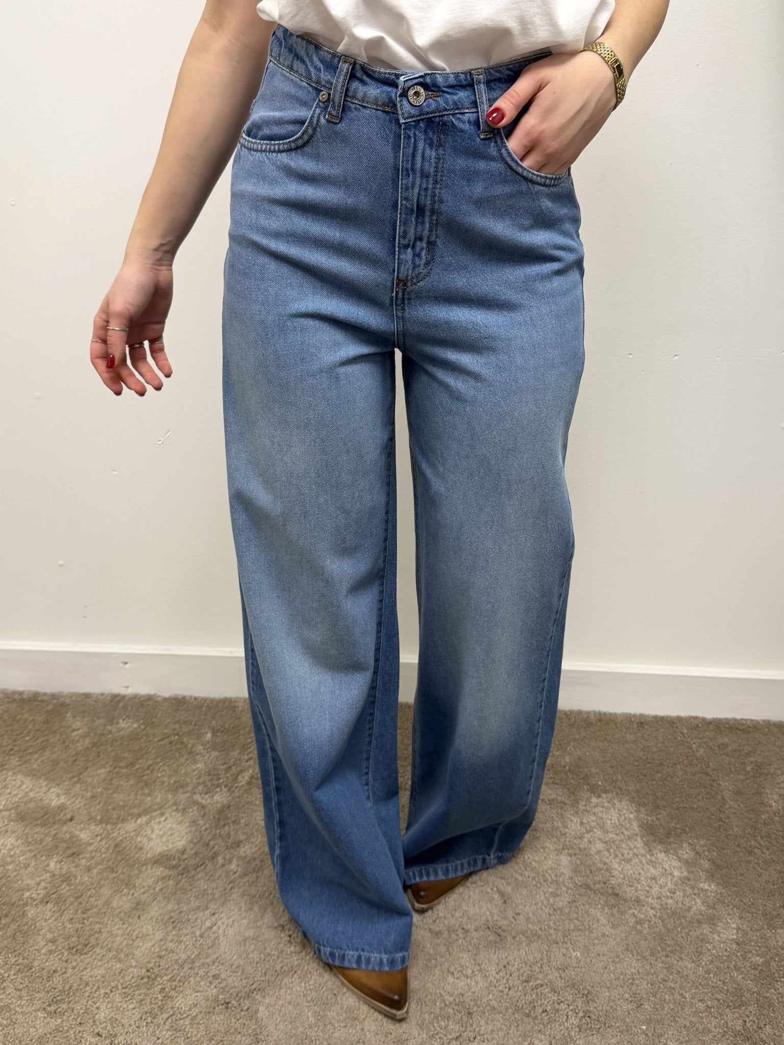 Jeans palazzo Dixie - GiuGiò | Shop online