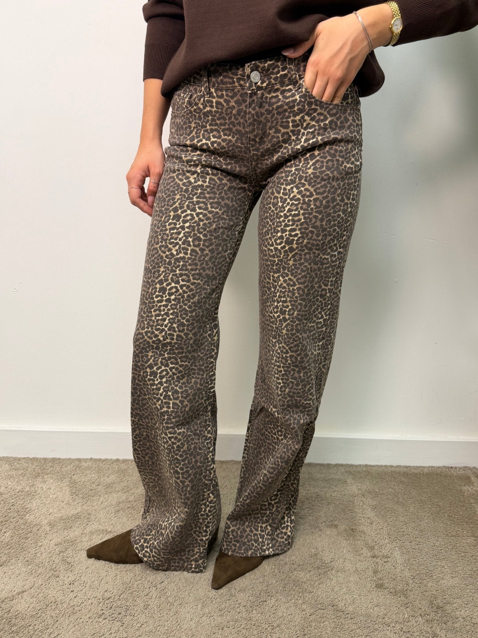 Jeans palazzo maculato MyD - GiuGiò | Shop online