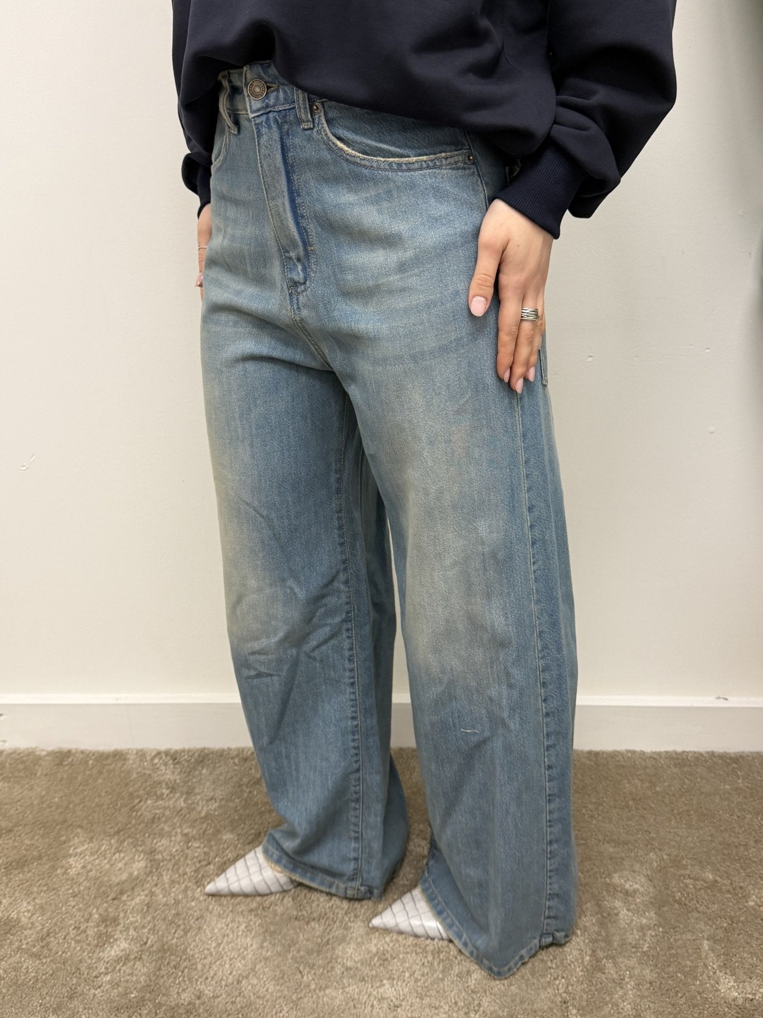 Jeans sabbiato mod. Giusi Tensione In - GiuGiò | Shop online