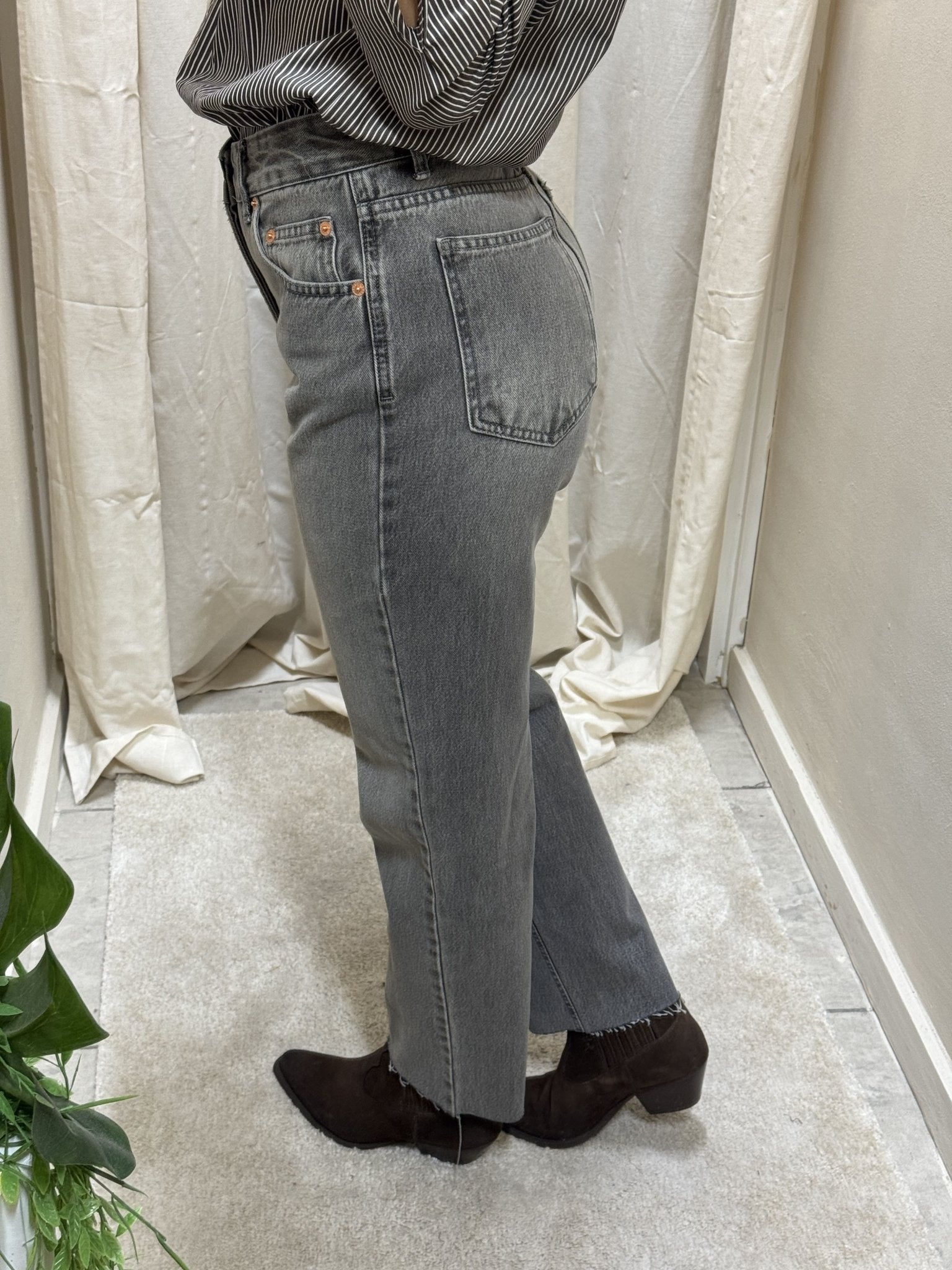 Jeans sigaretta 501 grigio Tensione In - GiuGiò | Shop online