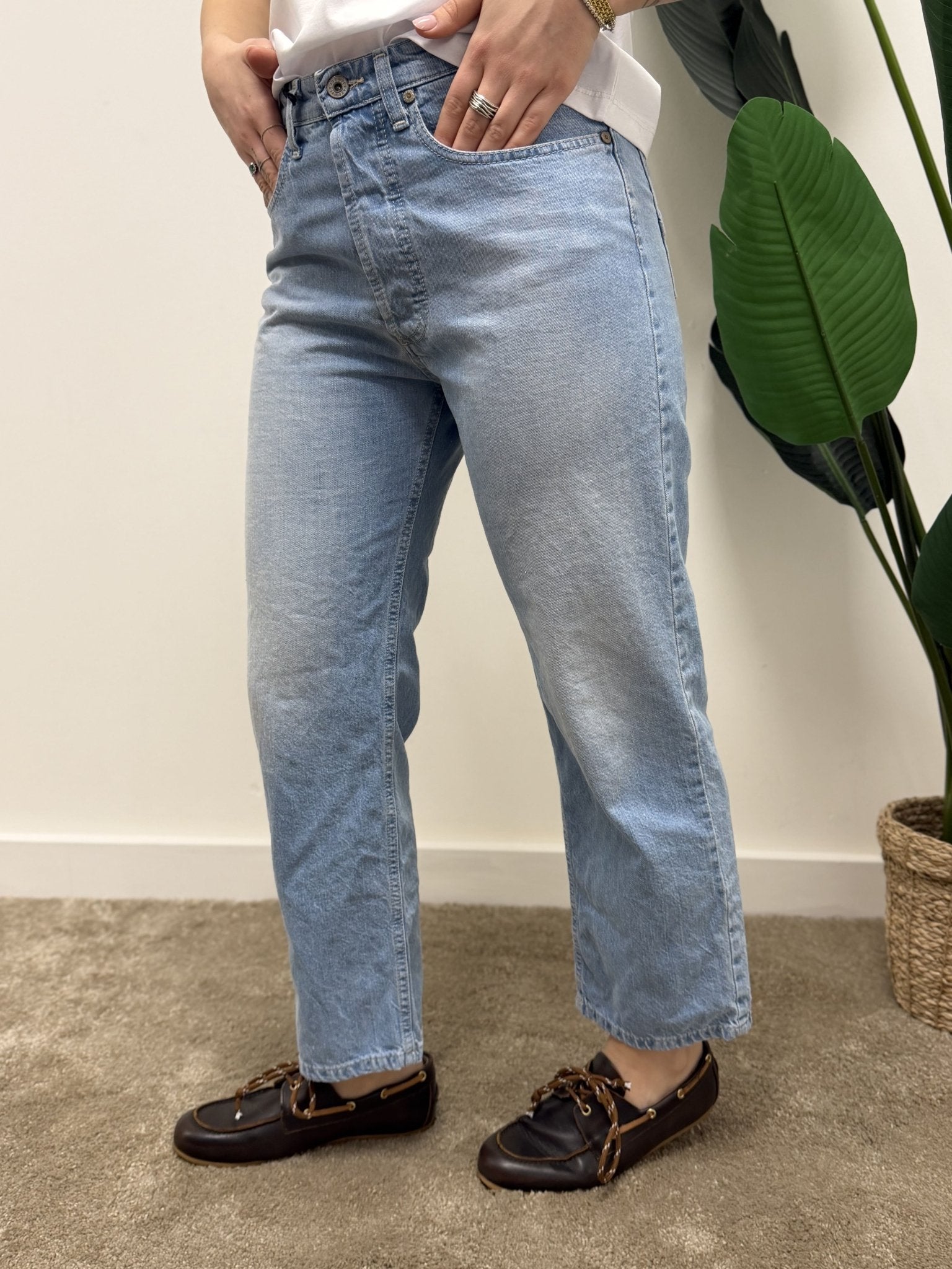 Jeans sigaretta denim chiaro Please - GiuGiò | Shop online