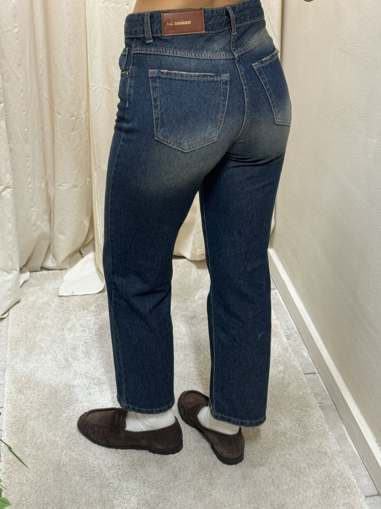 Jeans sigaretta mod. TOM blu scuro Tensione In - GiuGiò | Shop online