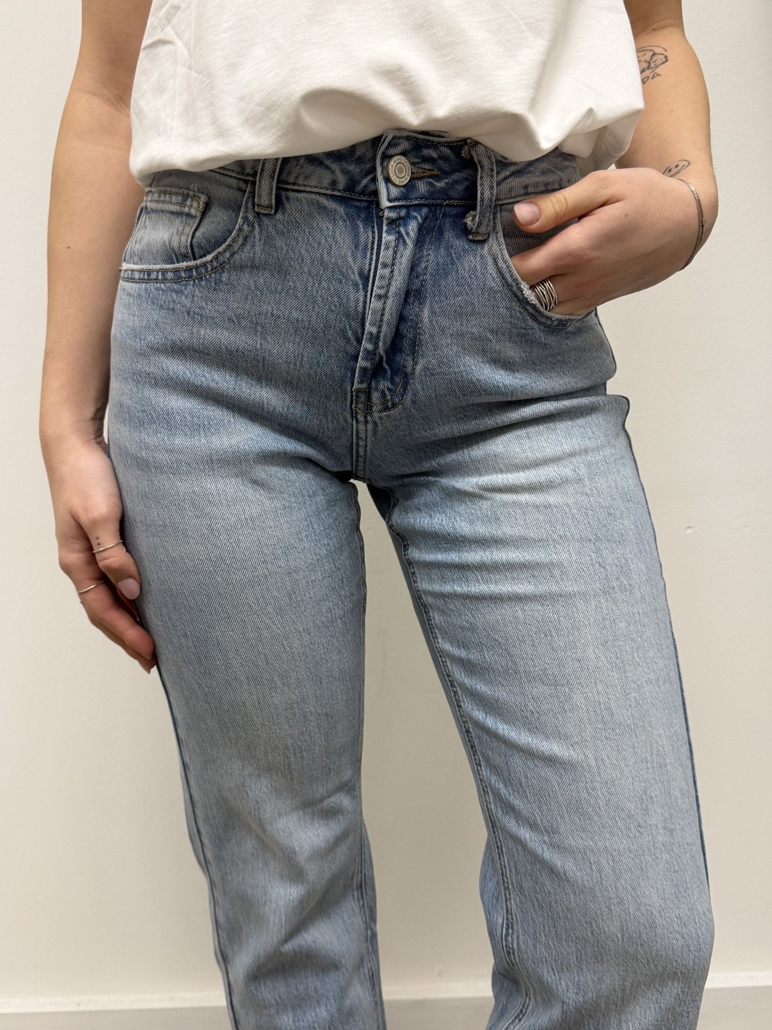 Jeans straight mod. Kelly MyD - GiuGiò | Shop online