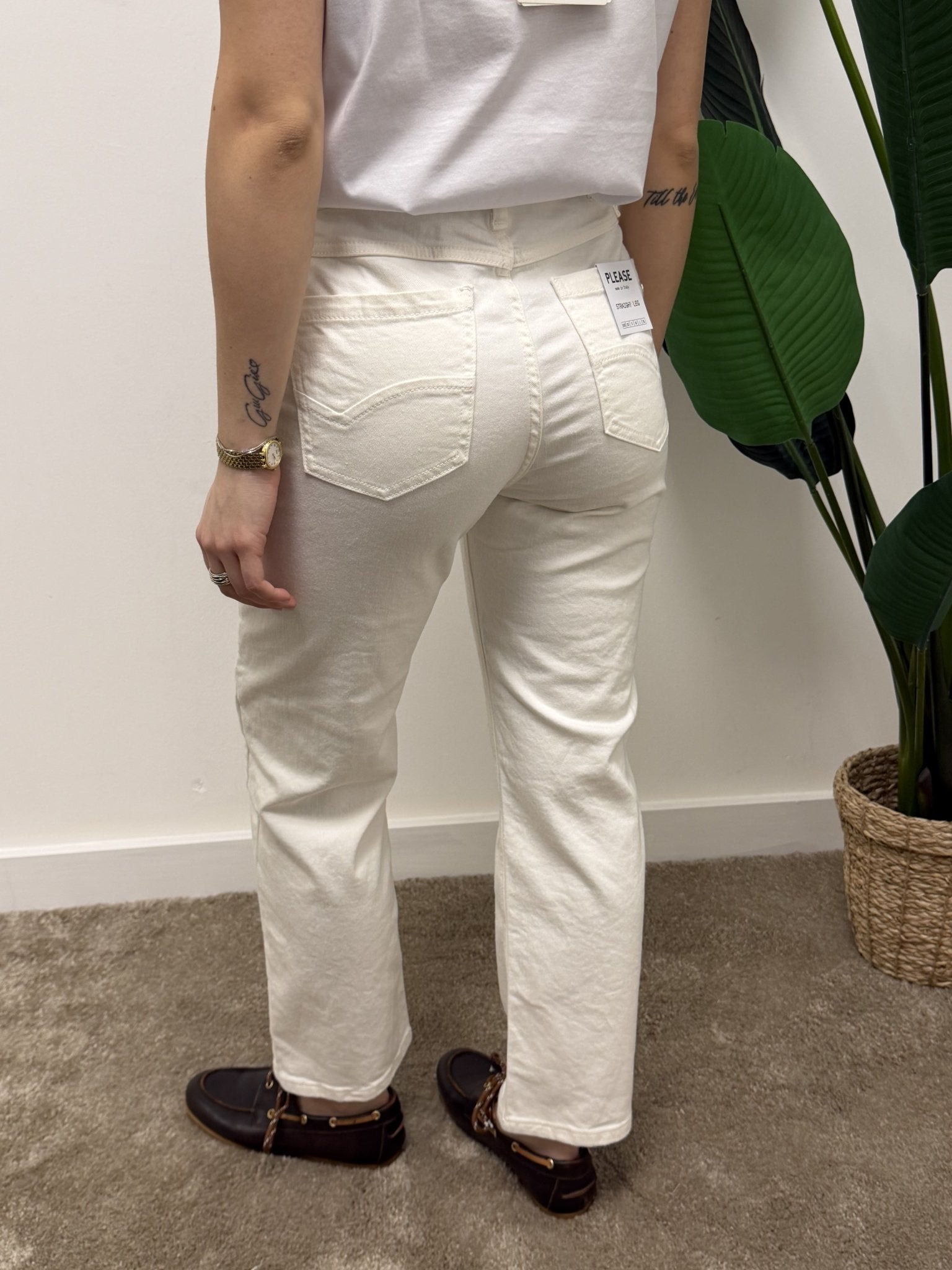 Jeans tinto capo sigaretta Please - GiuGiò | Shop online