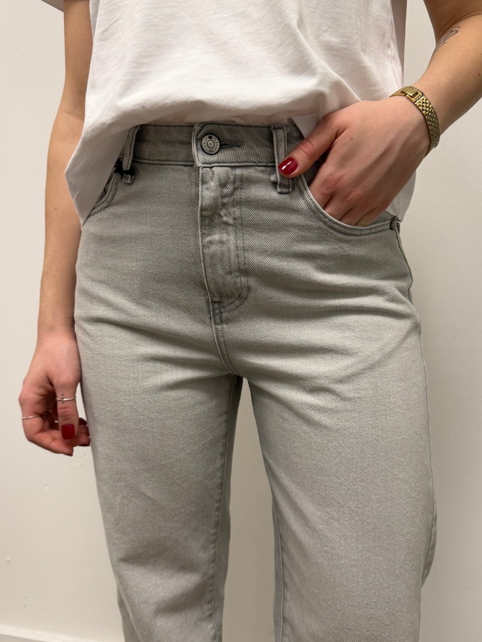 Jeans wide leg grey Please - GiuGiò | Shop online
