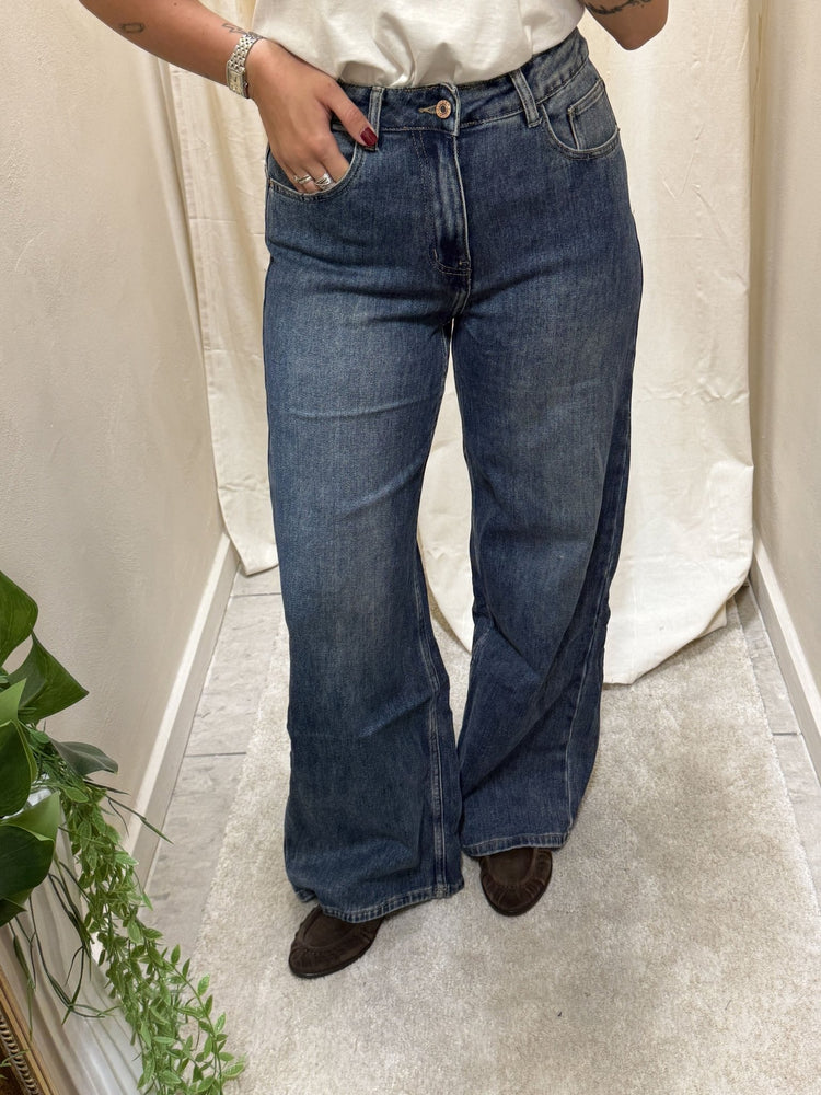 Jeans wide vita alta MyD - GiuGiò | Shop online
