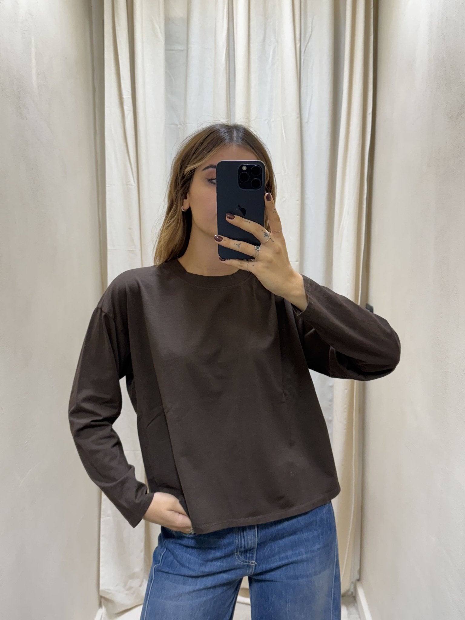 Maglia basic manica lunga HaveOne - GiuGiò | Shop online