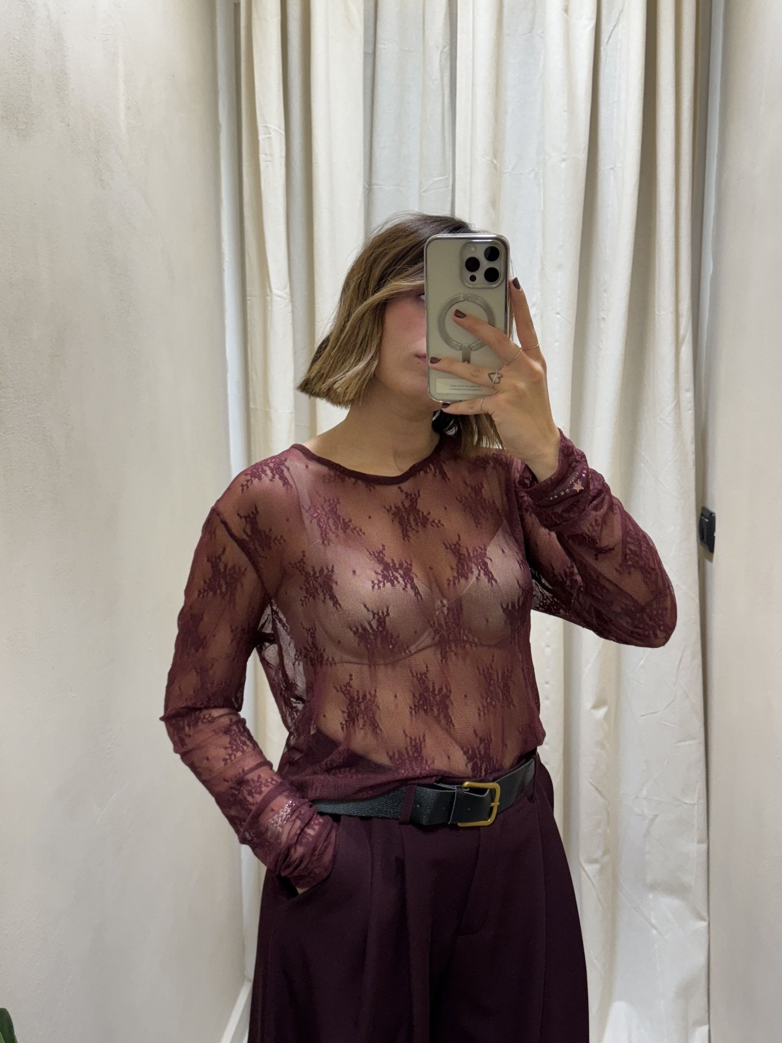 Maglia in pizzo over Dixie - GiuGiò | Shop online