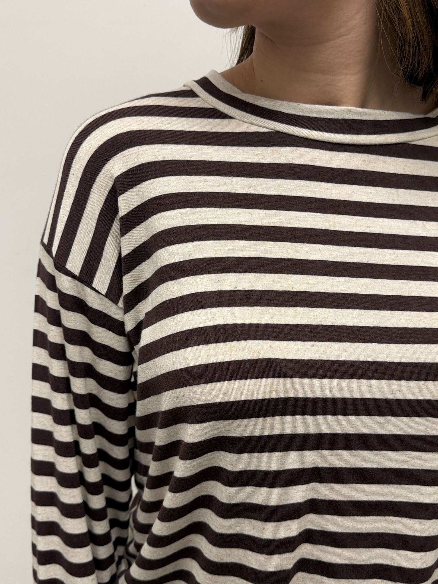 Maglia manica lunga rigata MyD - GiuGiò | Shop online